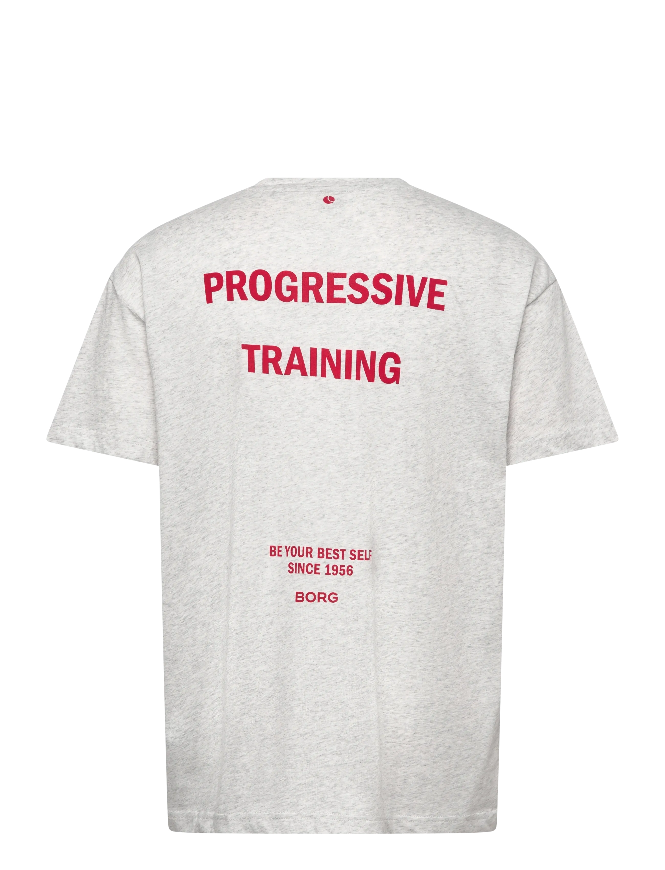 Björn Borg - BORG GYM OVERSIZED T-SHIRT - t-shirts - ultra light grey melange - 1
