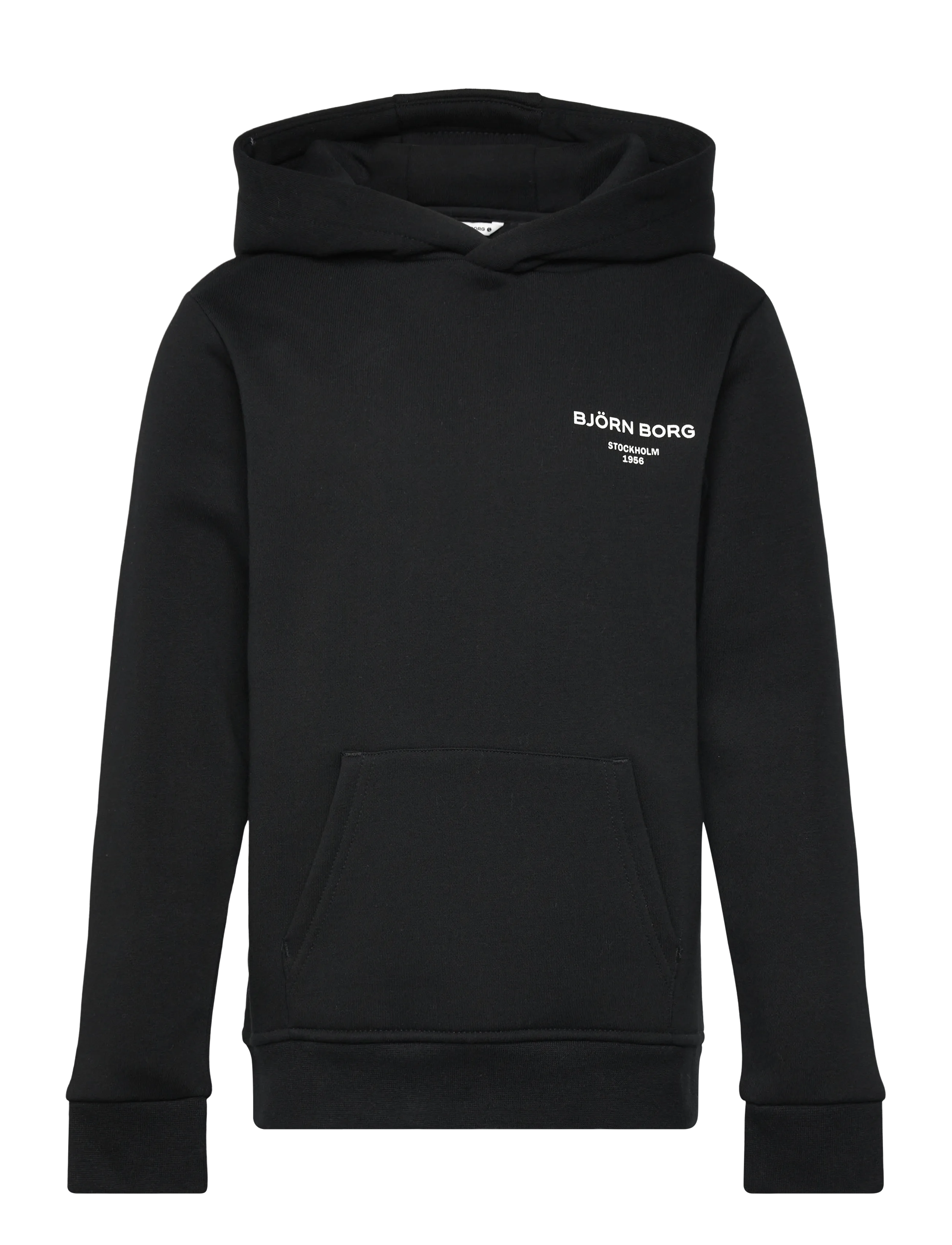 Björn Borg Essential 1 Hoodie, 122-128, Sweatshirts & Hoodies, Schwarz - Kinder