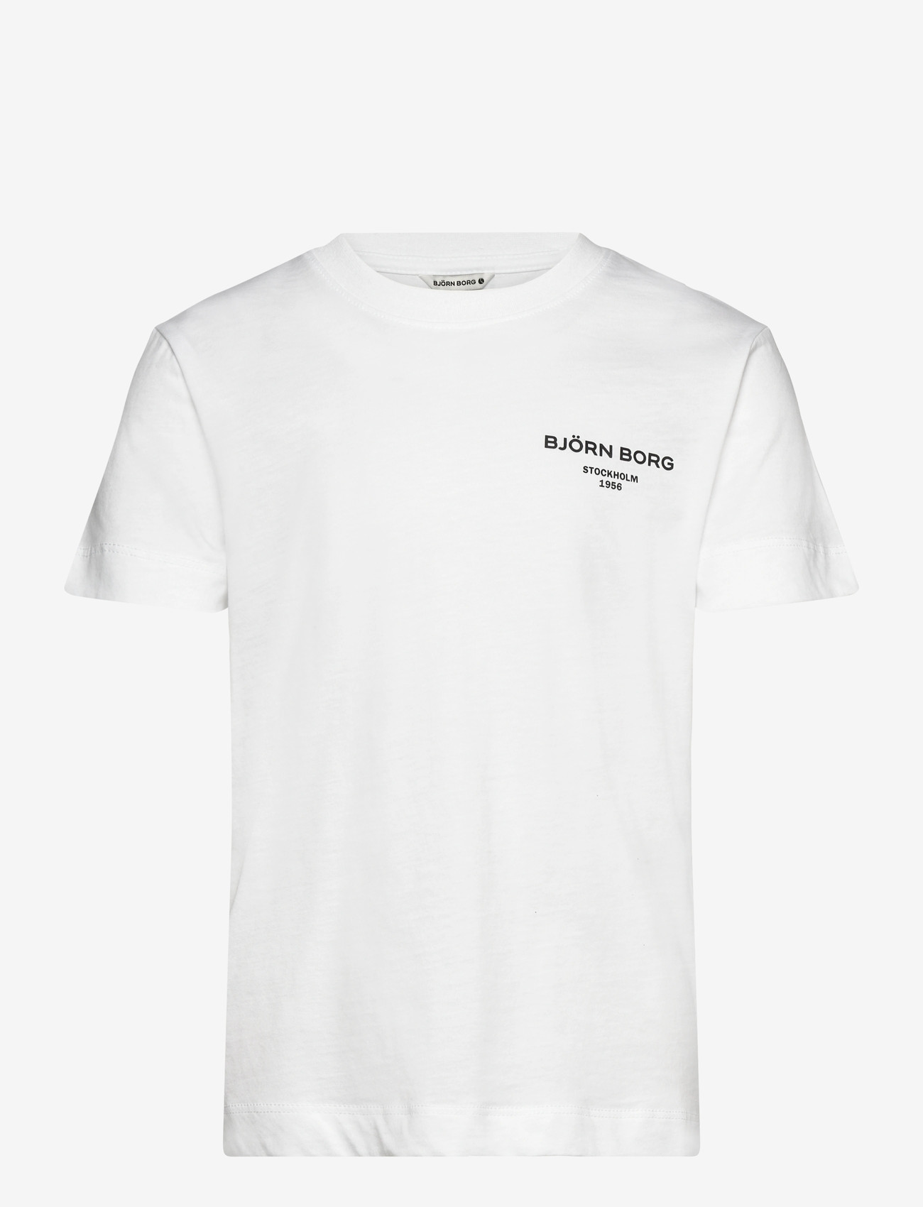 Björn Borg - BORG ESSENTIAL 1 T-SHIRT - kortærmede t-shirts - brilliant white - 0
