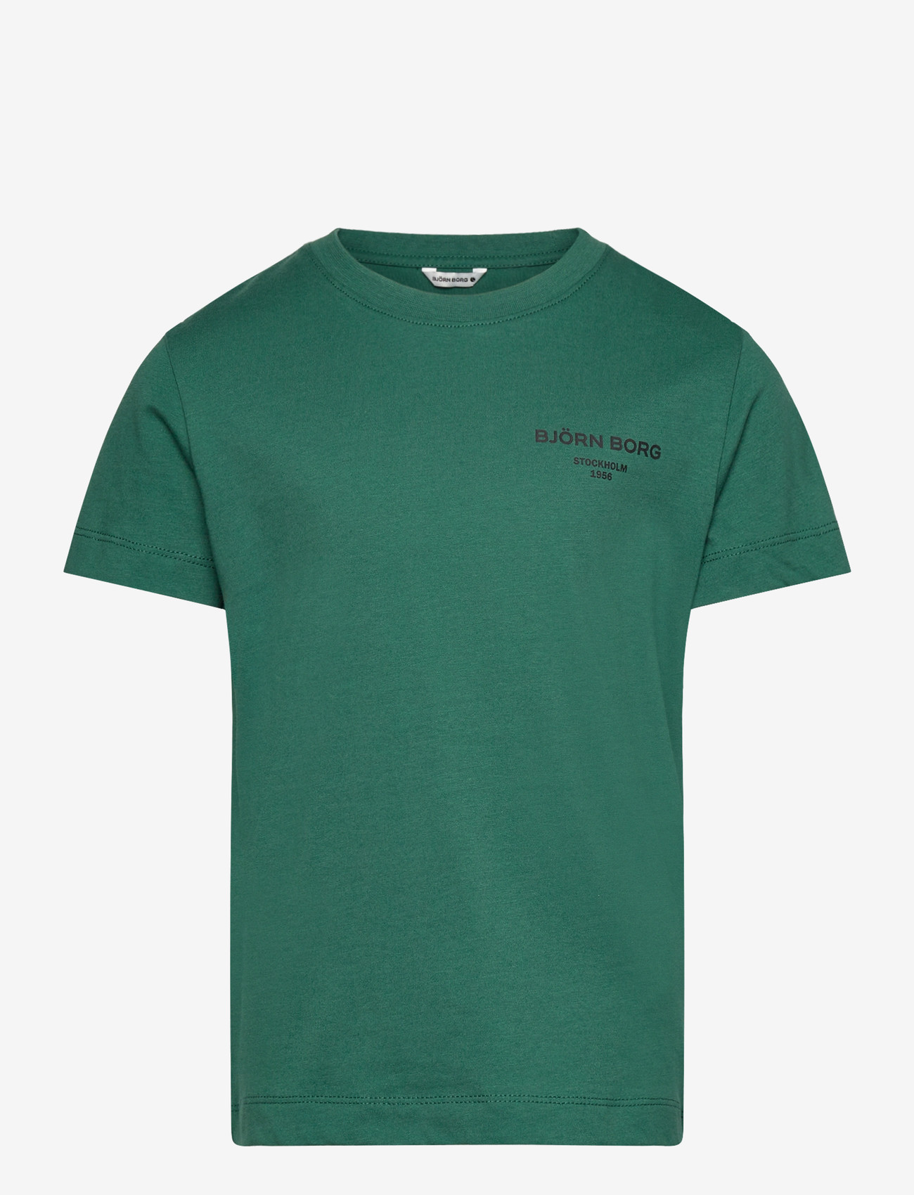 Björn Borg - BORG ESSENTIAL 1 T-SHIRT - kortærmede t-shirts - posy green - 0