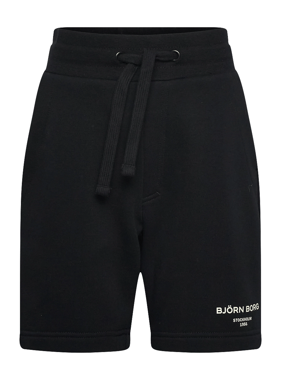 Björn Borg - BORG ESSENTIAL 1 SWEATSHORTS - lühikesed dressipüksid - black beauty - 0