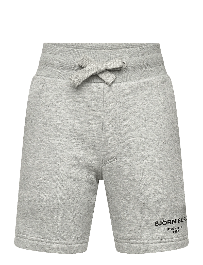 Björn Borg - BORG ESSENTIAL 1 SWEATSHORTS - lühikesed dressipüksid - light grey melange - 0