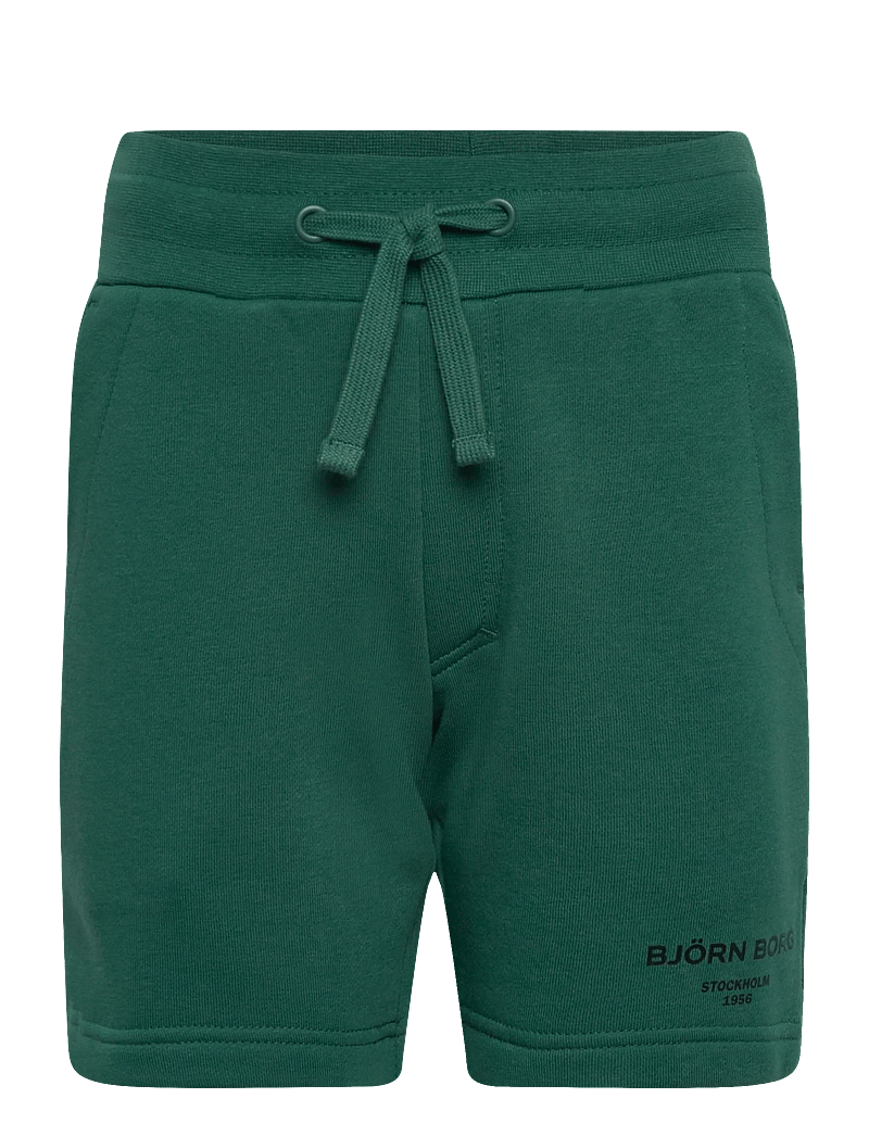 Björn Borg - BORG ESSENTIAL 1 SWEATSHORTS - mjukisshorts - posy green - 0
