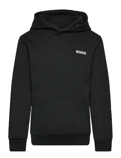 Björn Borg BORG ESSENTIAL 4 HOODIE - Sweatshirts - BLACK BEAUTY / black