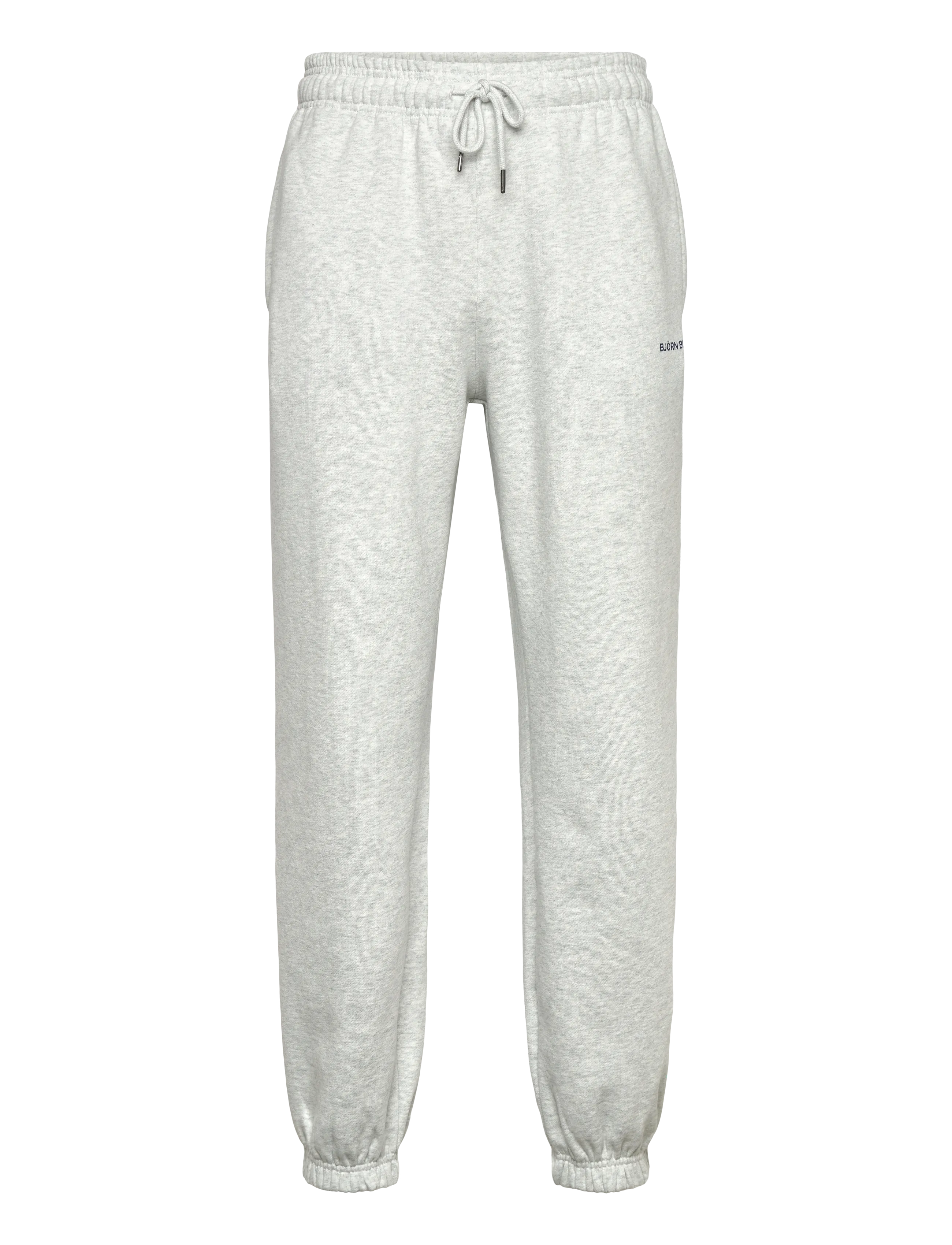 Björn Borg BORG OVERSIZED SWEATPANTS - Joggingbyxor - ULTRA LIGHT GREY MELANGE / grey