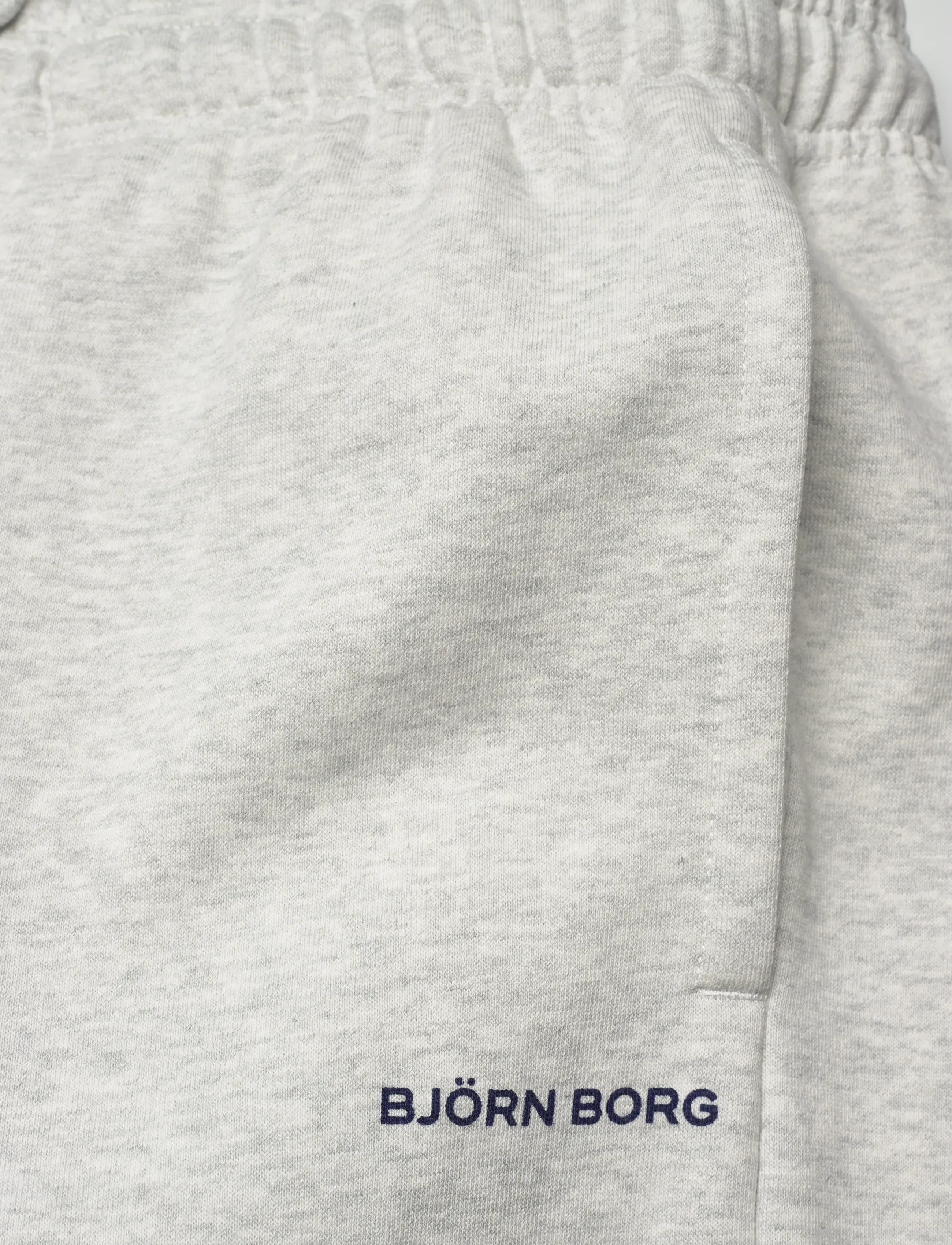Björn Borg - BORG OVERSIZED SWEATPANTS - bukser - ultra light grey melange - 3
