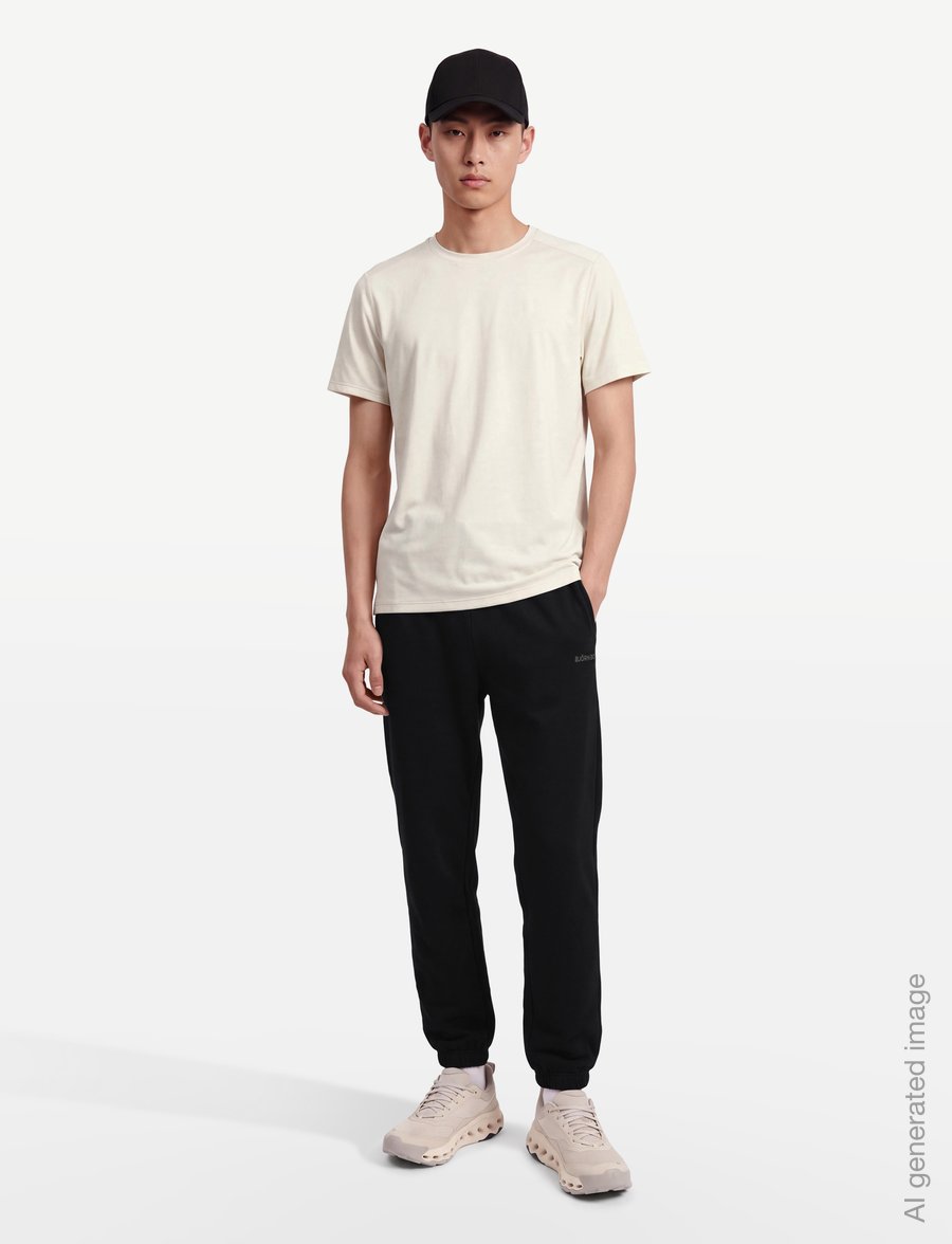 Björn Borg - BORG OVERSIZED SWEATPANTS - sweatpants - black beauty - 0