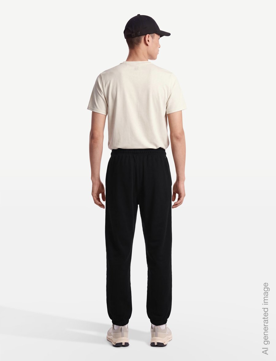 Björn Borg - BORG OVERSIZED SWEATPANTS - sweatpants - black beauty - 4
