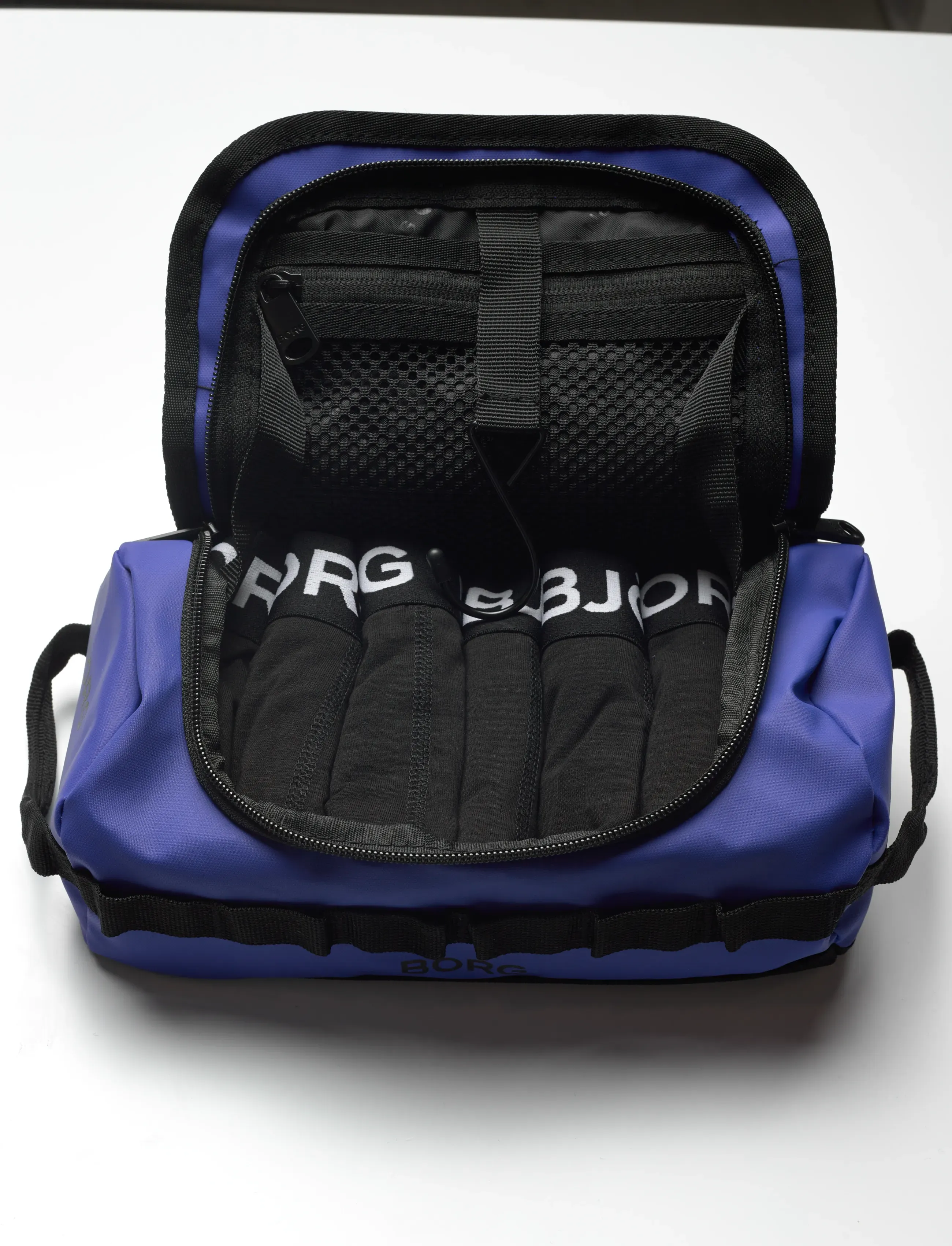 Björn Borg - COTTON STRETCH BOXER + WASH BAG 7p - multipack 1 - 1