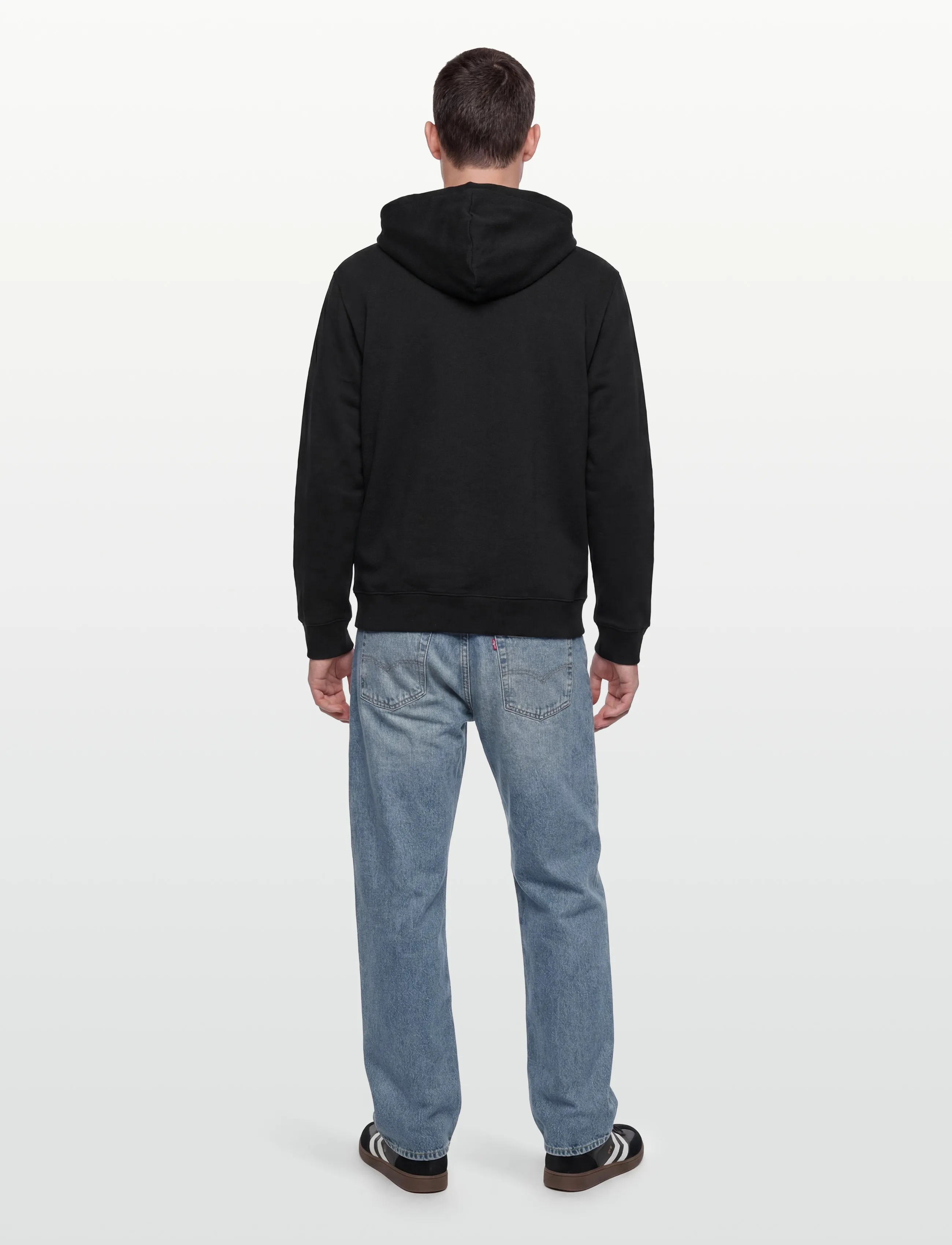 Björn Borg - BORG ESSENTIAL 1 ZIP HOODIE - tops - black beauty - 4