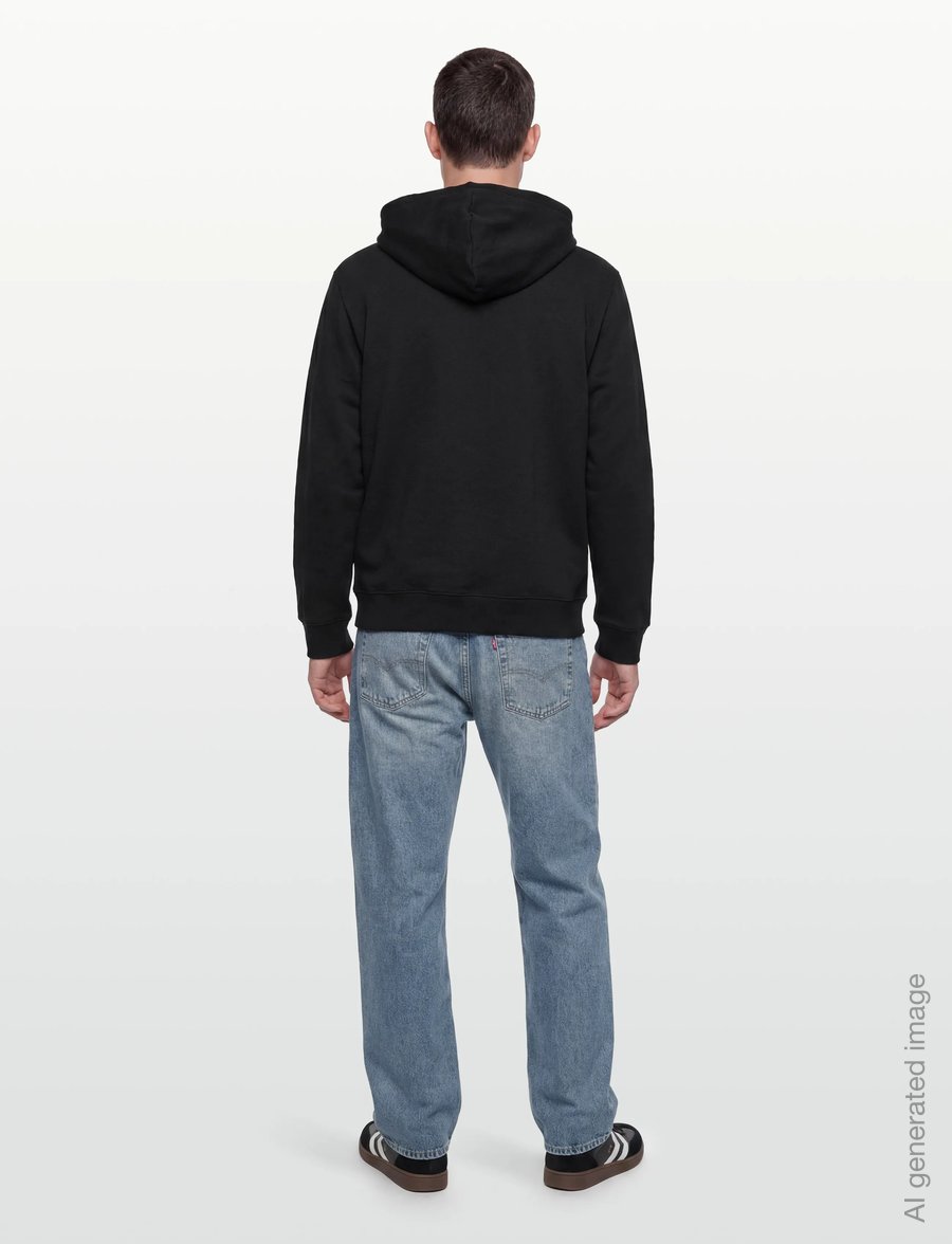 Björn Borg - BORG ESSENTIAL 1 ZIP HOODIE - overdele - black beauty - 4