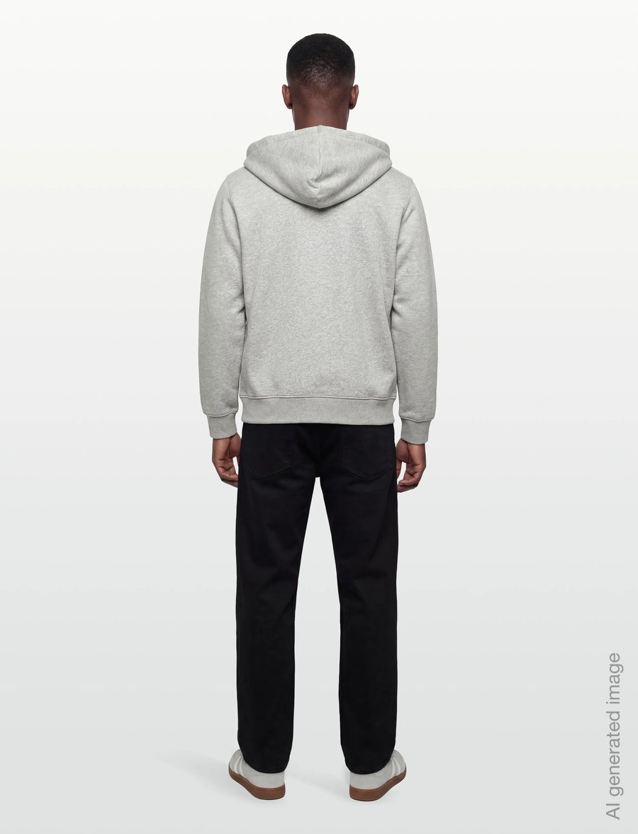 Björn Borg - BORG ESSENTIAL 1 ZIP HOODIE - overdele - light grey melange - 4