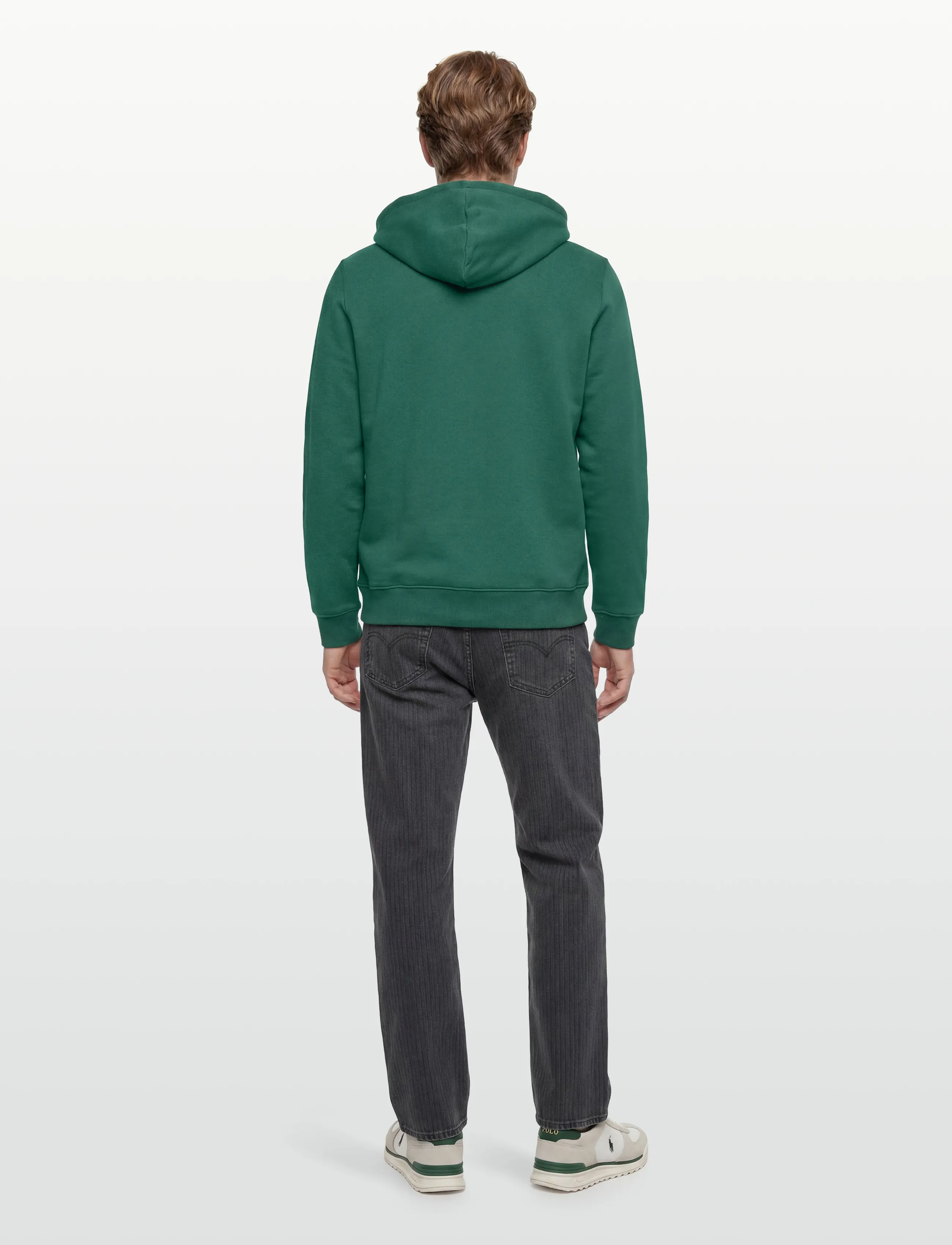 Björn Borg - BORG ESSENTIAL 1 ZIP HOODIE - tops - posy green - 4