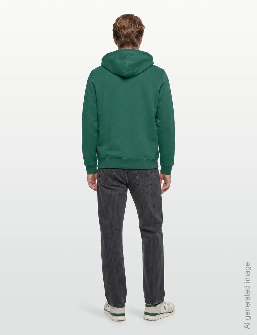 Björn Borg - BORG ESSENTIAL 1 ZIP HOODIE - tops - posy green - 4
