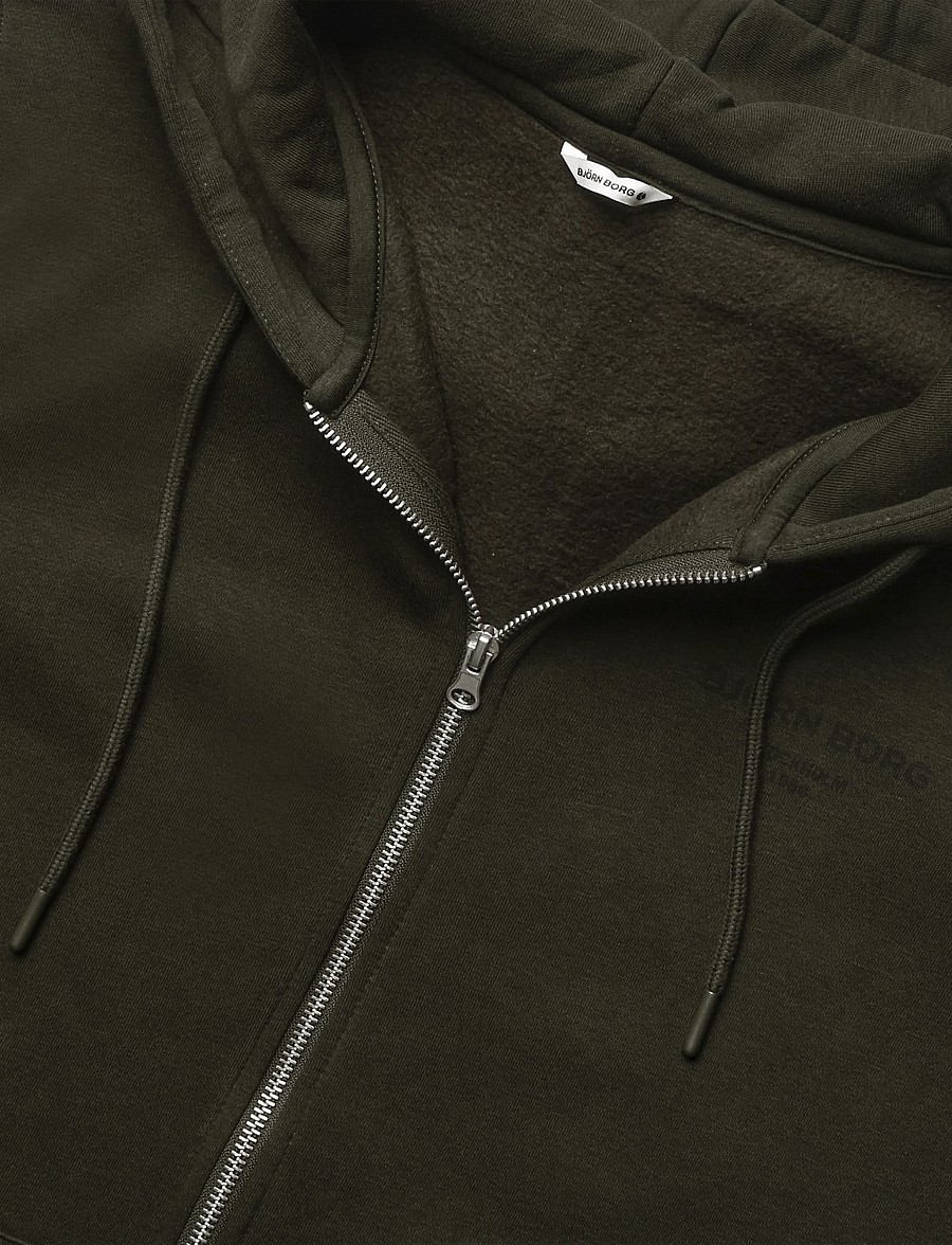 Björn Borg - BORG ESSENTIAL 1 ZIP HOODIE - sweatshirts - rosin - 2