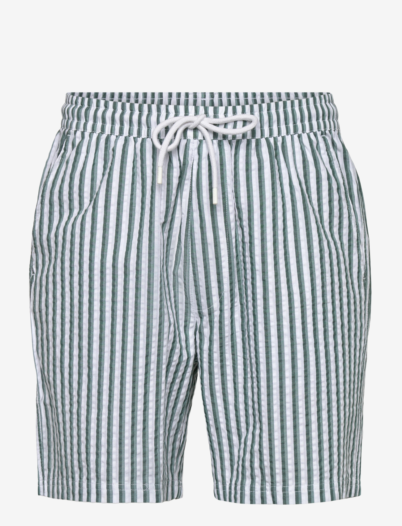 Björn Borg - BORG SEERSUCKER RESORT SHORTS - casual shorts - bb 7 stripe 1 - 0