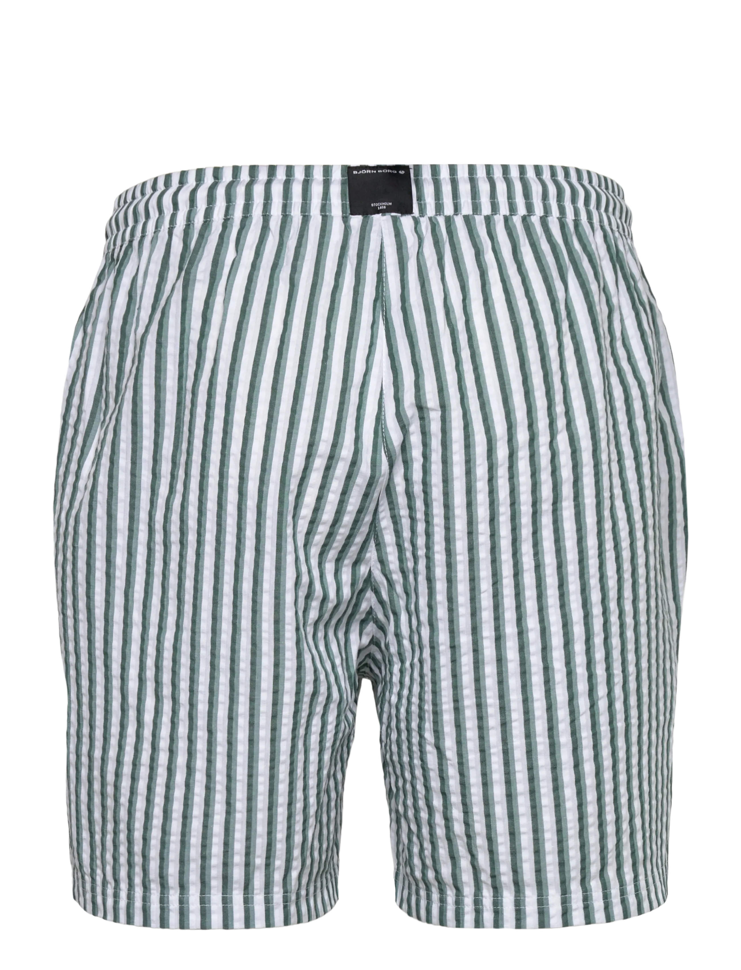Björn Borg - BORG SEERSUCKER RESORT SHORTS - casual shorts - bb 7 stripe 1 - 1