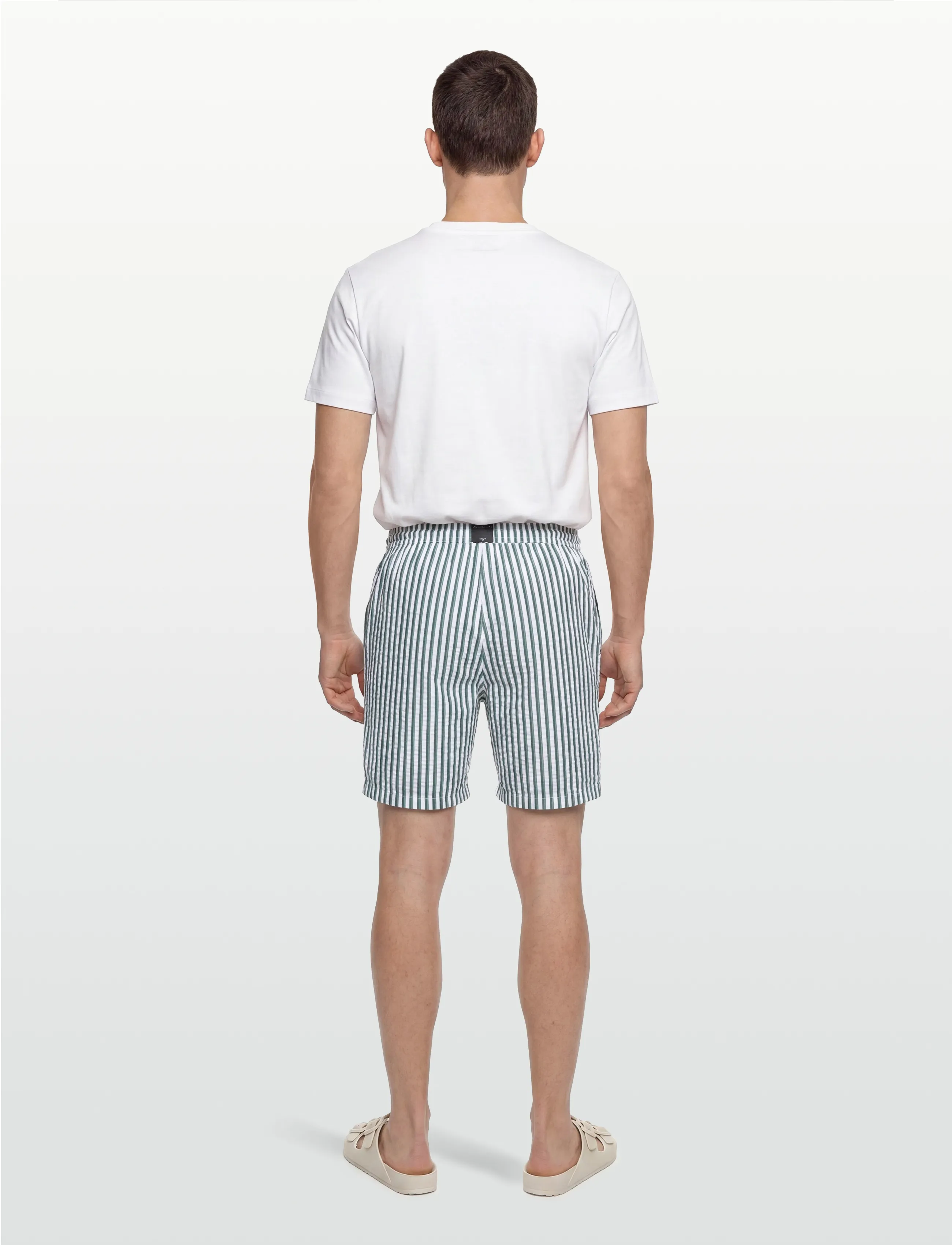 Björn Borg - BORG SEERSUCKER RESORT SHORTS - short décontracté - bb 7 stripe 1 - 4