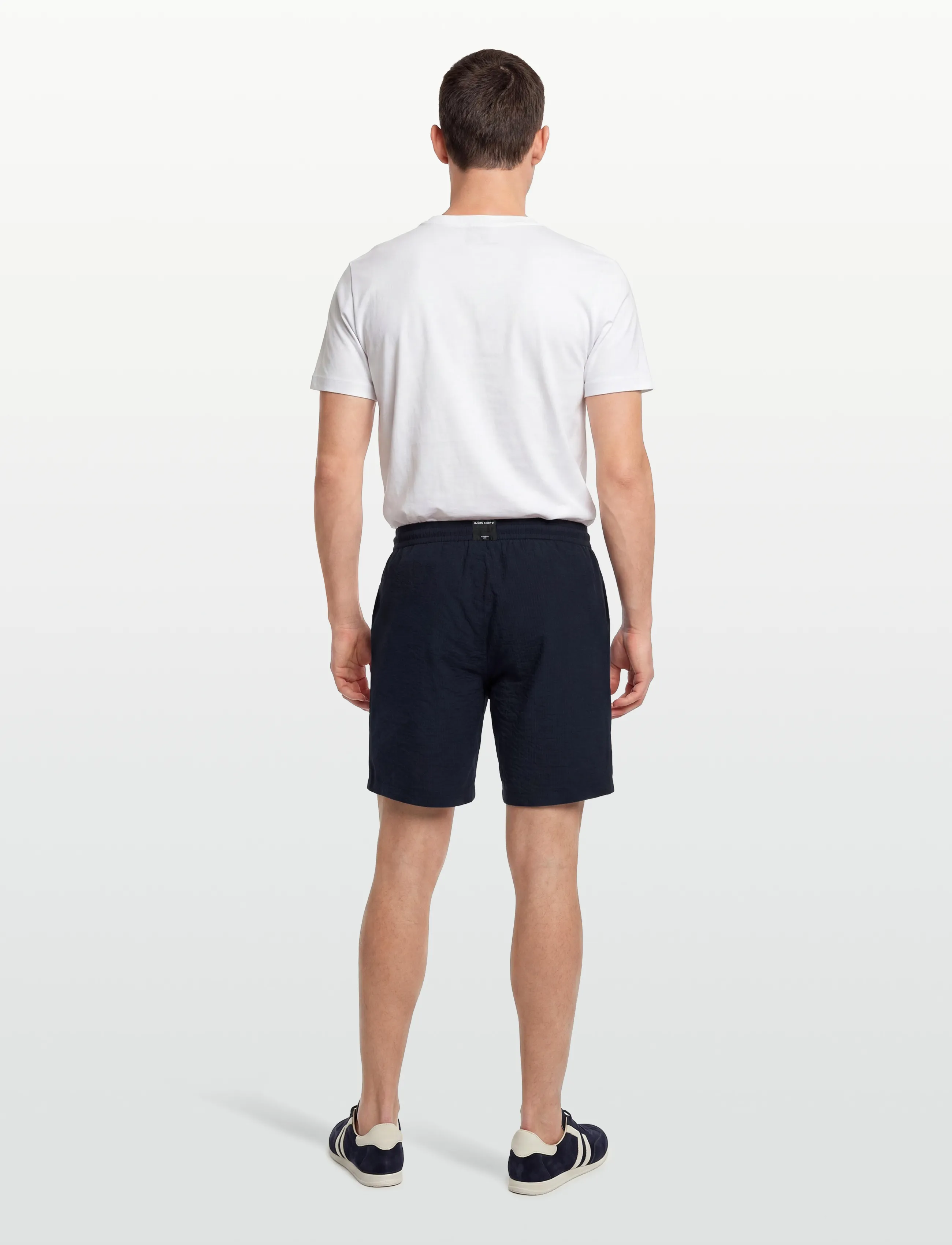 Björn Borg - BORG SEERSUCKER RESORT SHORTS - casual shorts - night sky - 4