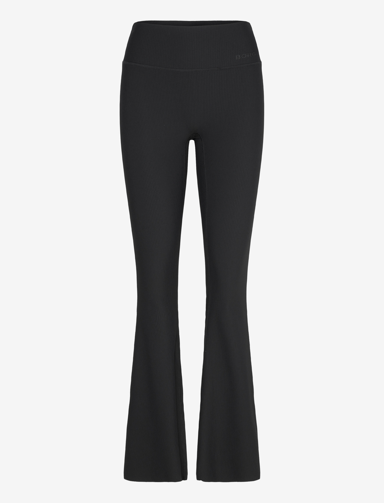 Björn Borg - STUDIO RIBBED FLARE TIGHTS REGULAR - trainingstights - black beauty - 0