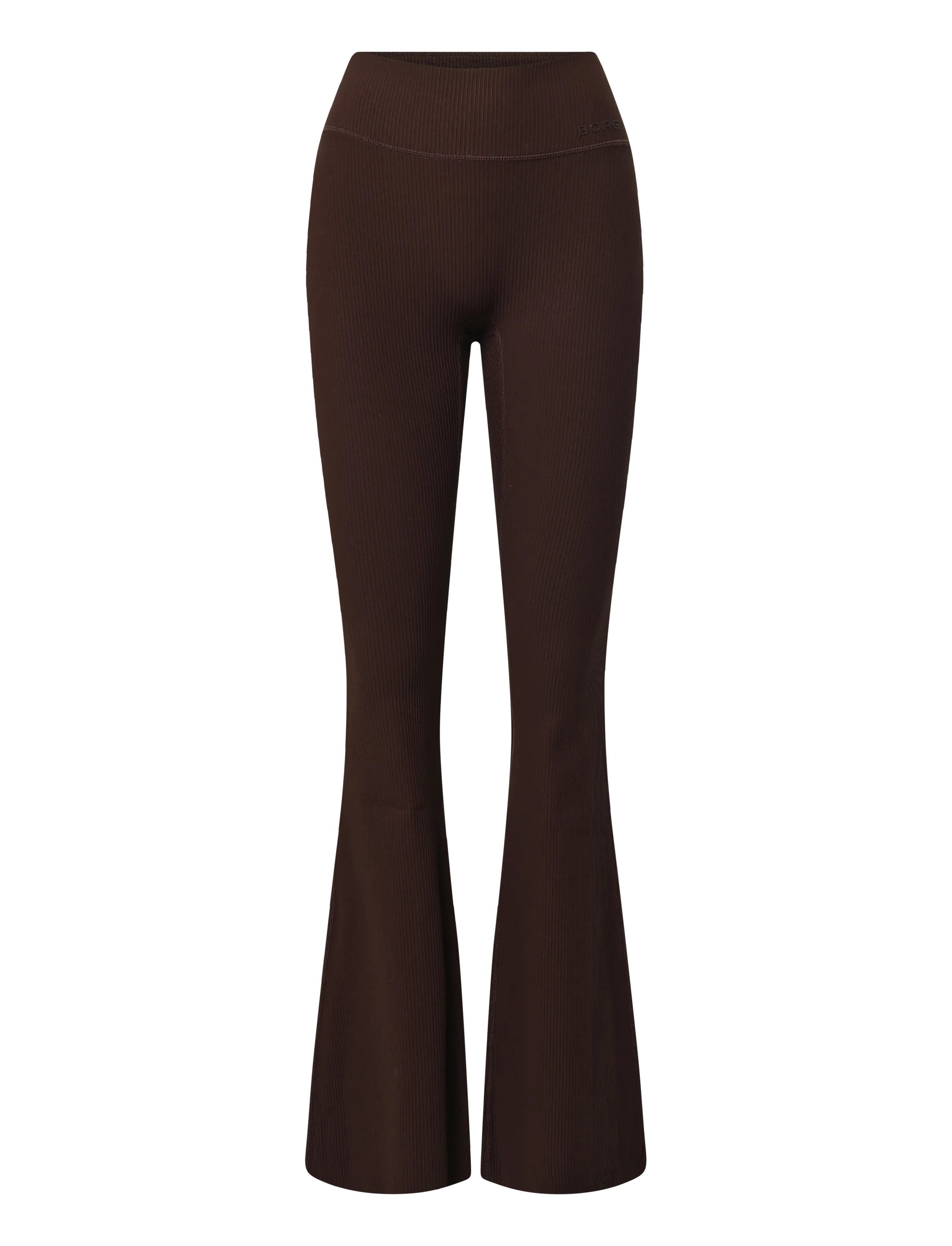 Björn Borg STUDIO RIBBED FLARE TIGHTS REGULAR - Kleidung - COFFEE BEAN / brown