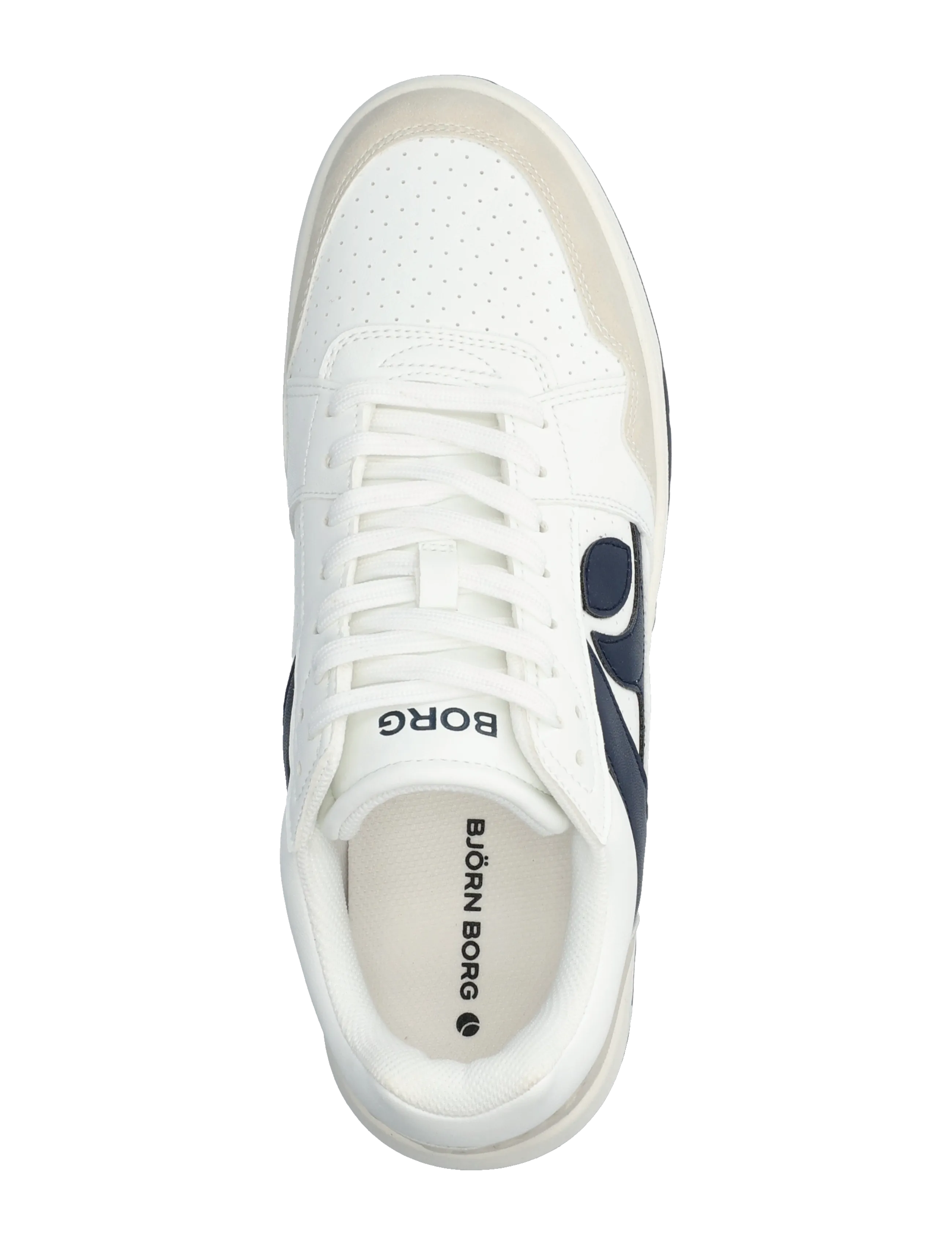 Björn Borg - OLLIE WB - niedriger schnitt - white - navy - 3