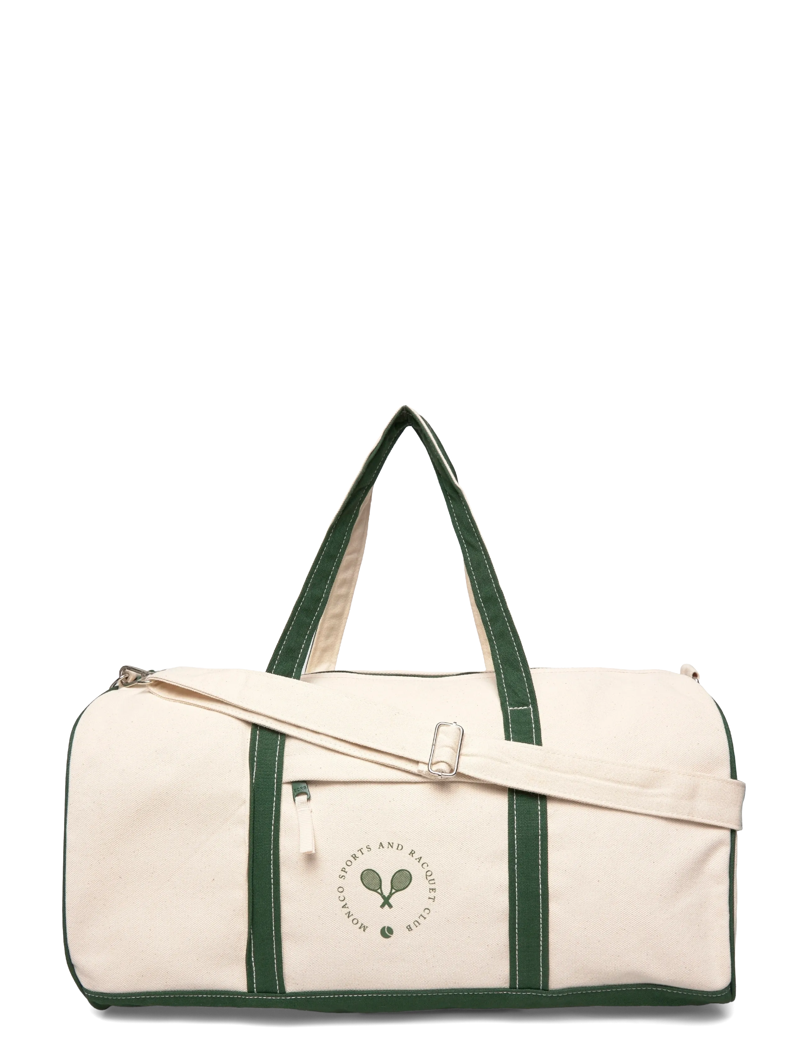 Björn Borg ACE CANVAS SPORTS BAG - Spordikotid - EGRET / cream
