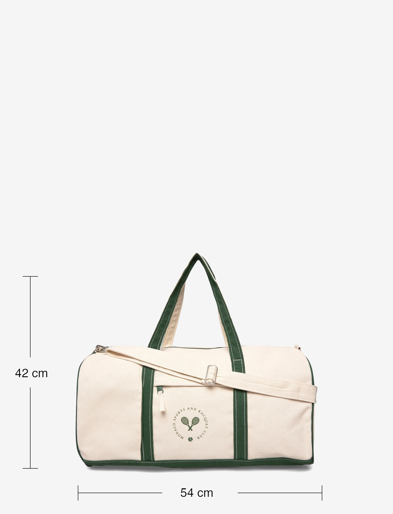 Björn Borg - ACE CANVAS SPORTS BAG - träningsväskor - egret - 3