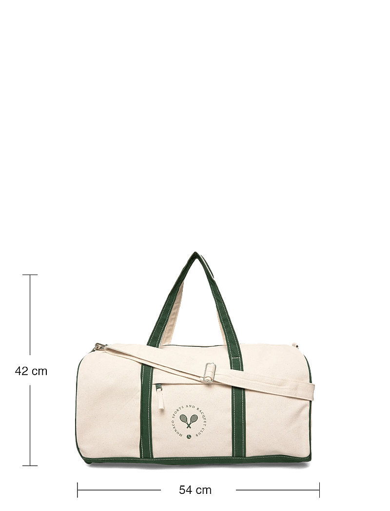 Björn Borg - ACE CANVAS SPORTS BAG - träningsväskor - egret - 3