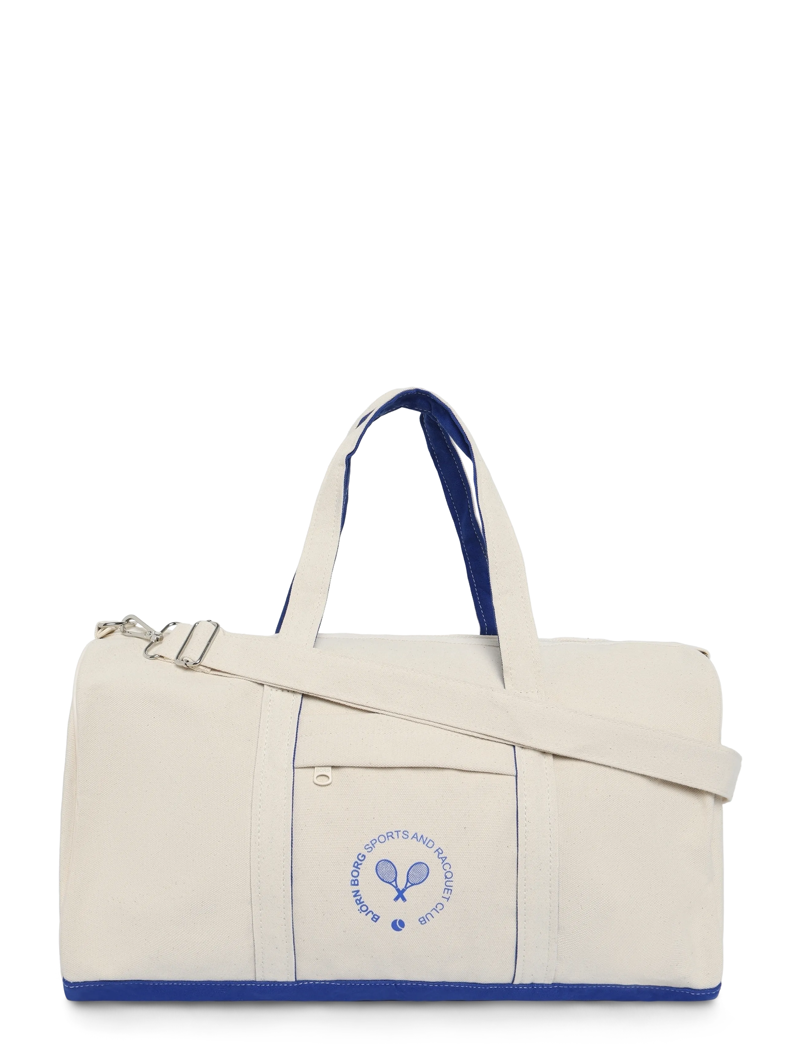 Björn Borg Ace Canvas Sports Bag, One Size, Cream, Sport Training Bags > Sport Gym Bags, Herre