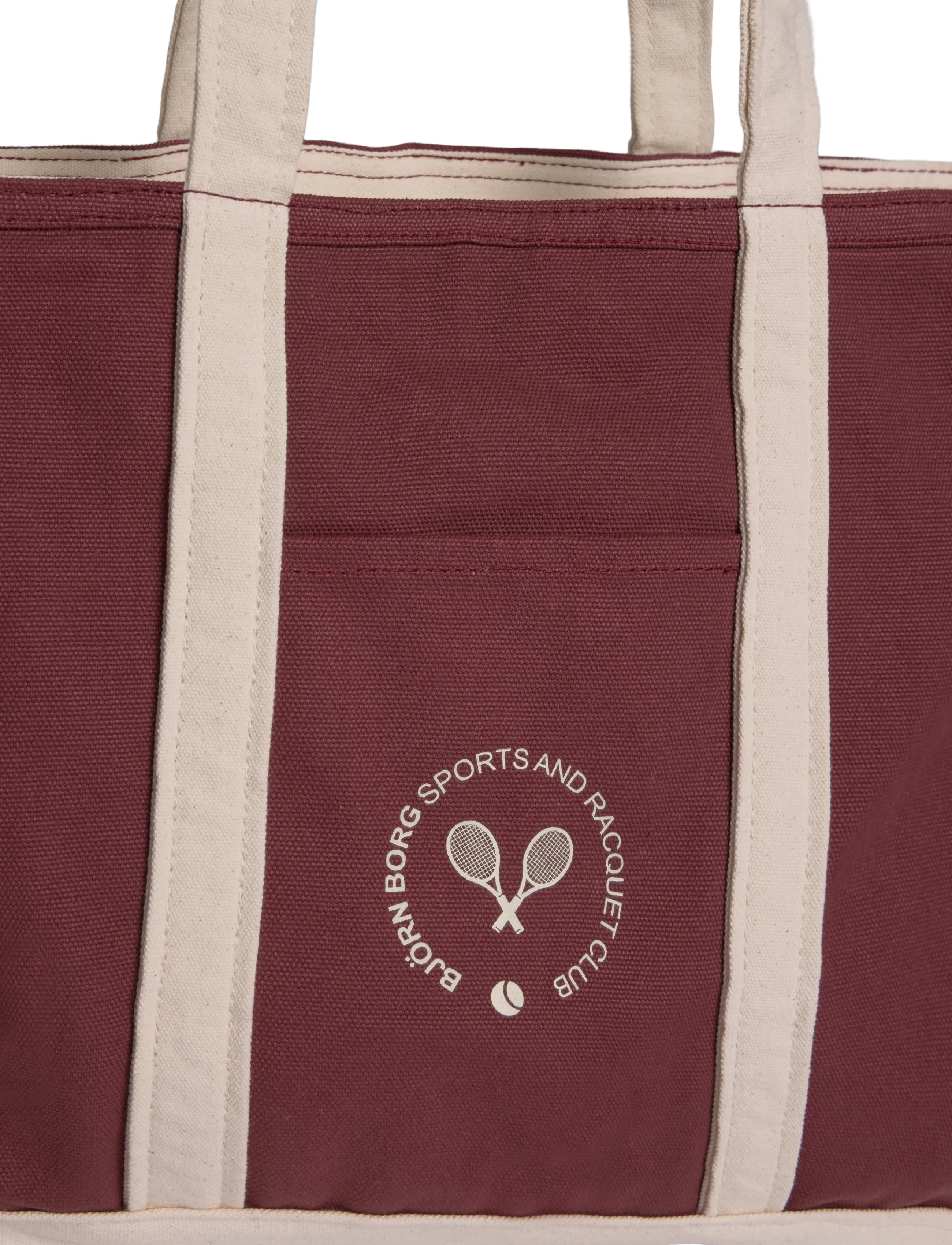 Björn Borg - ACE CANVAS TOTE 27L - tote bags - cabernet - 2