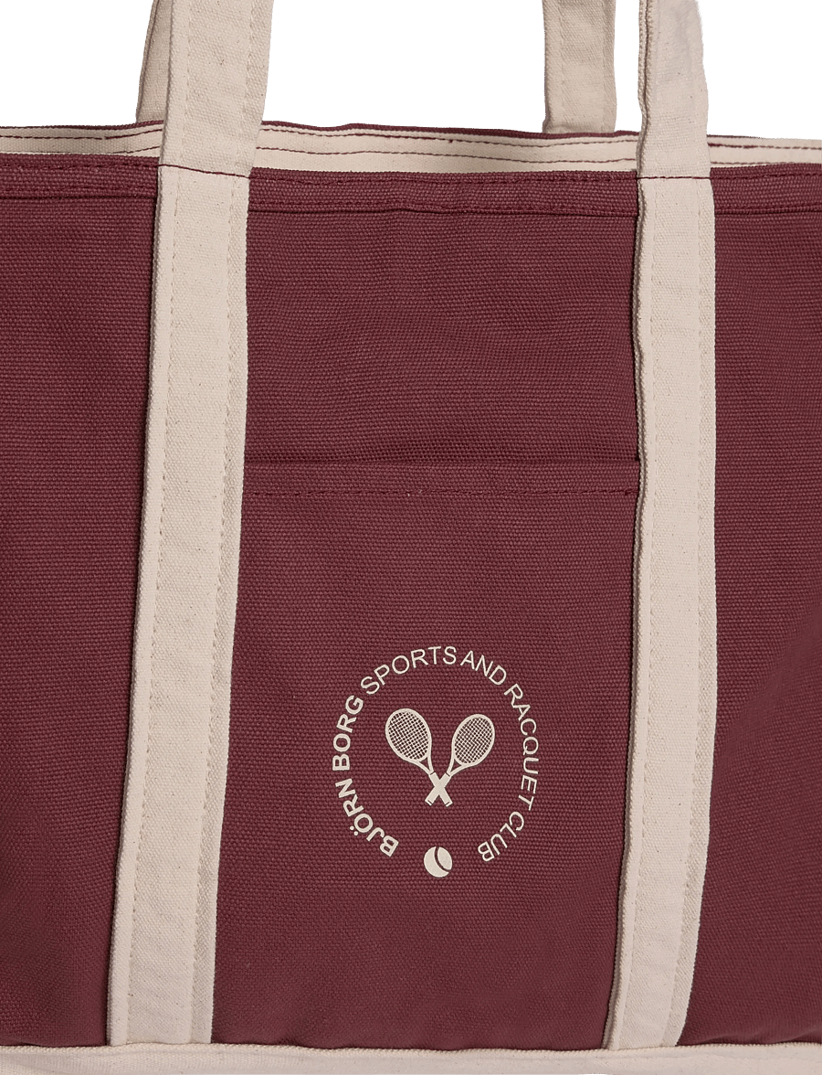 Björn Borg - ACE CANVAS TOTE 27L - totes - cabernet - 2