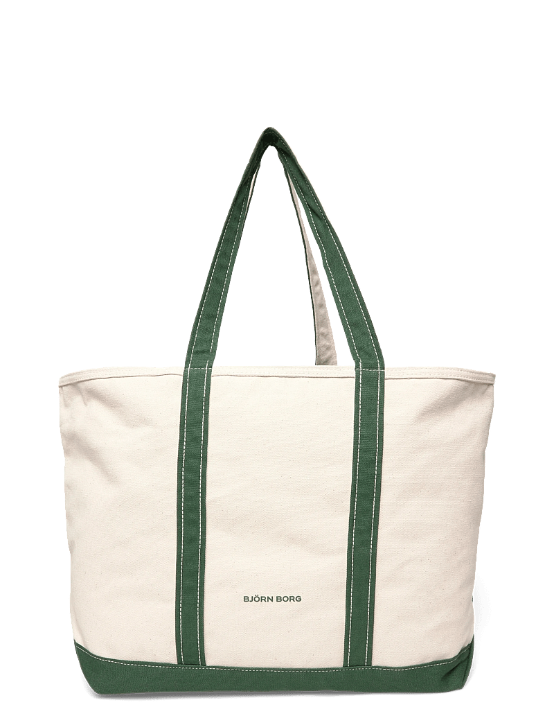 Björn Borg - ACE CANVAS TOTE - tragetaschen - egret - 1