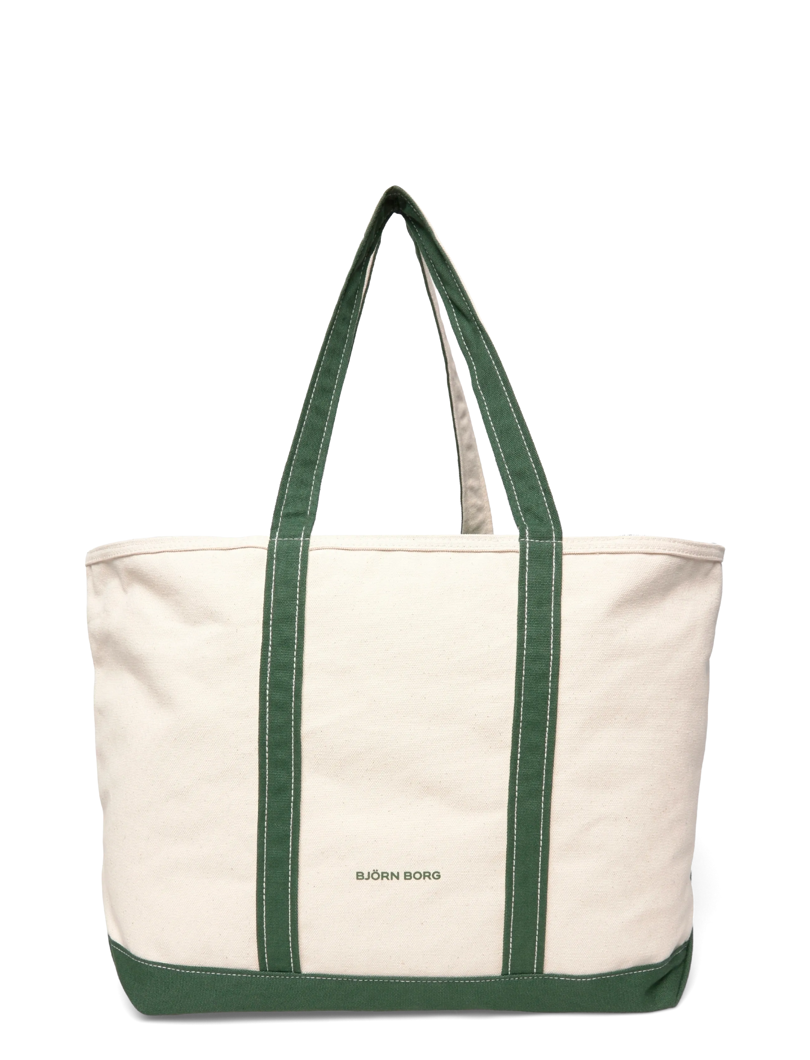 Björn Borg - ACE CANVAS TOTE 27L - tote bags - egret - 1