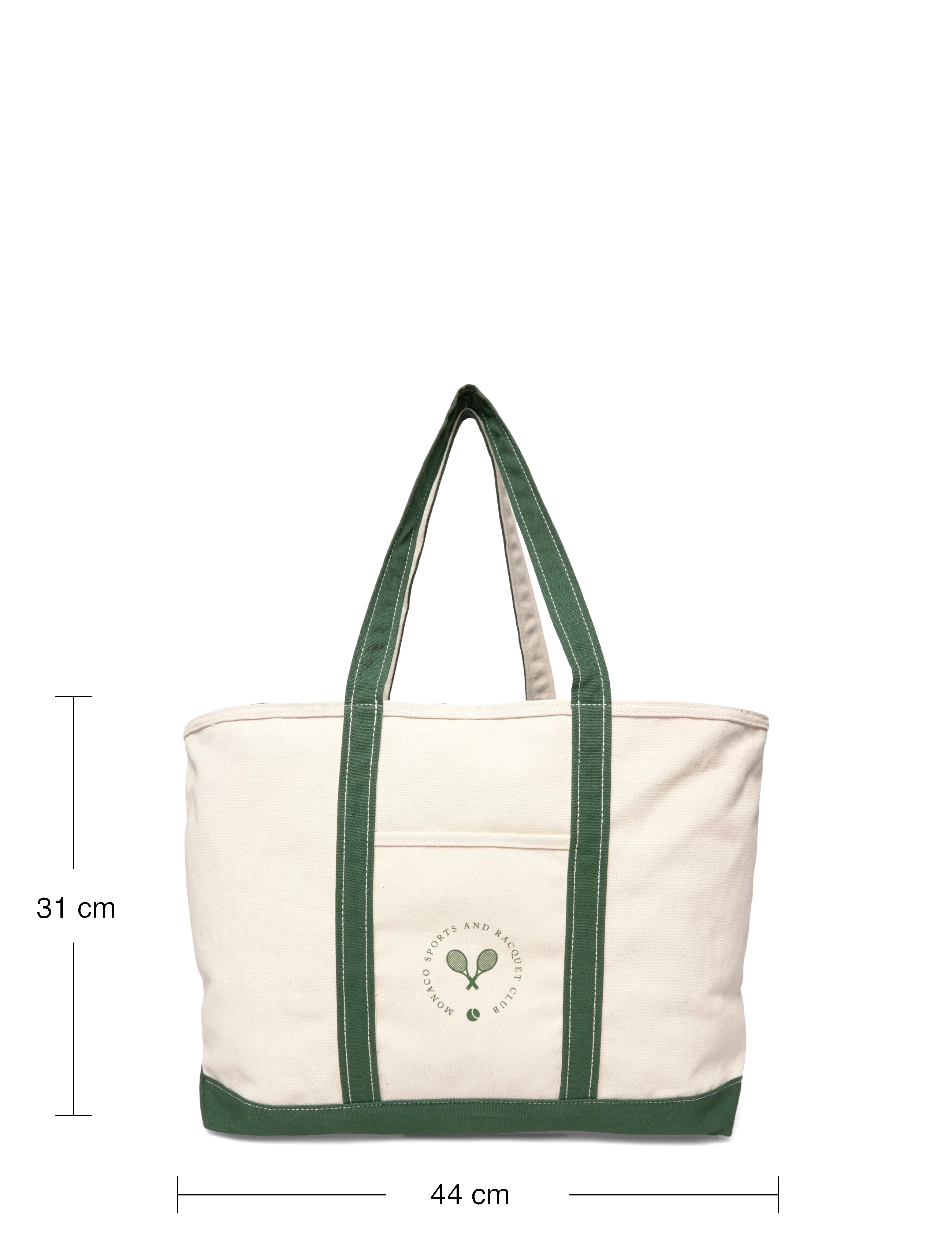 Björn Borg - ACE CANVAS TOTE 27L - tote bags - egret - 3