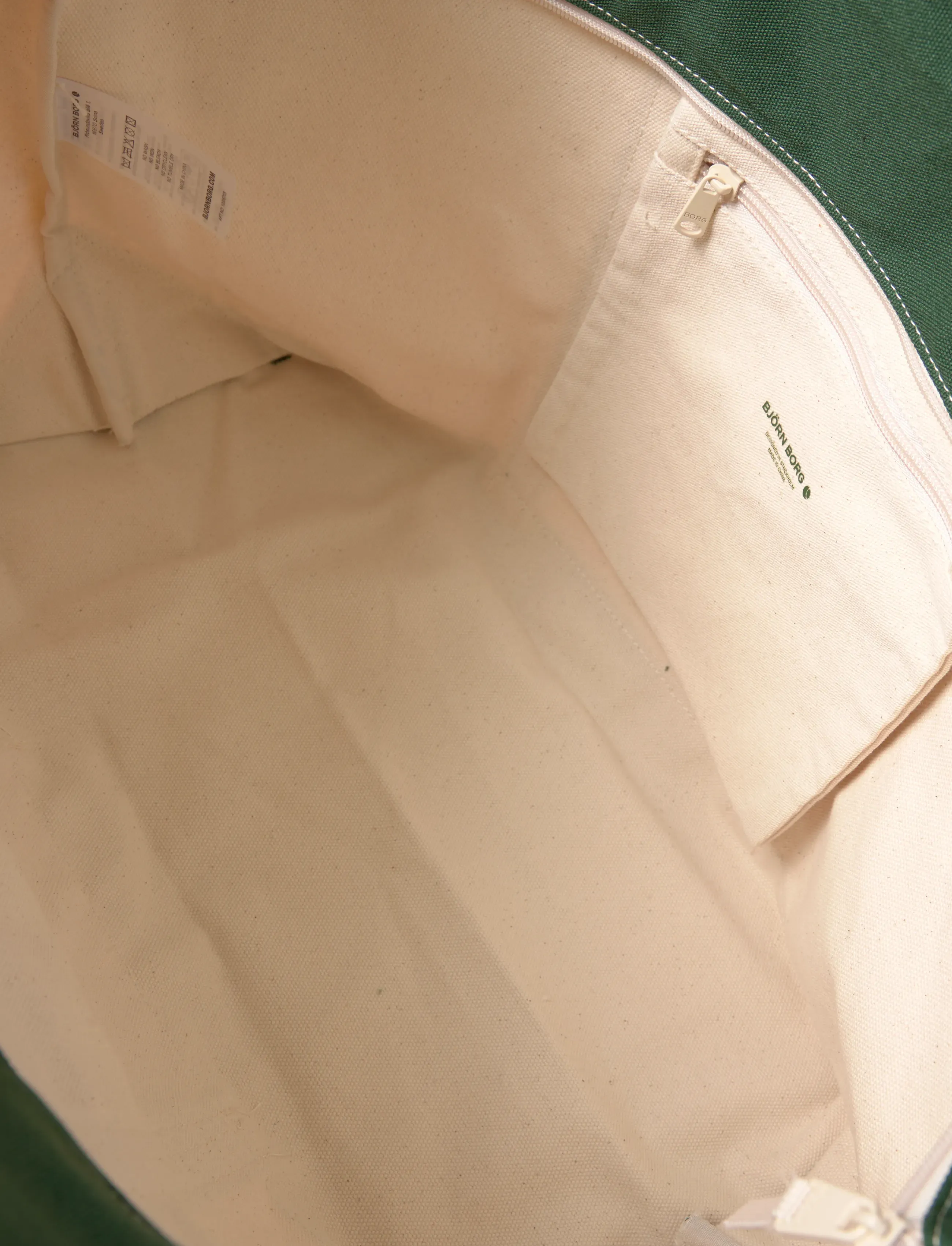Björn Borg - ACE CANVAS TOTE 27L - tote bags - egret - 4