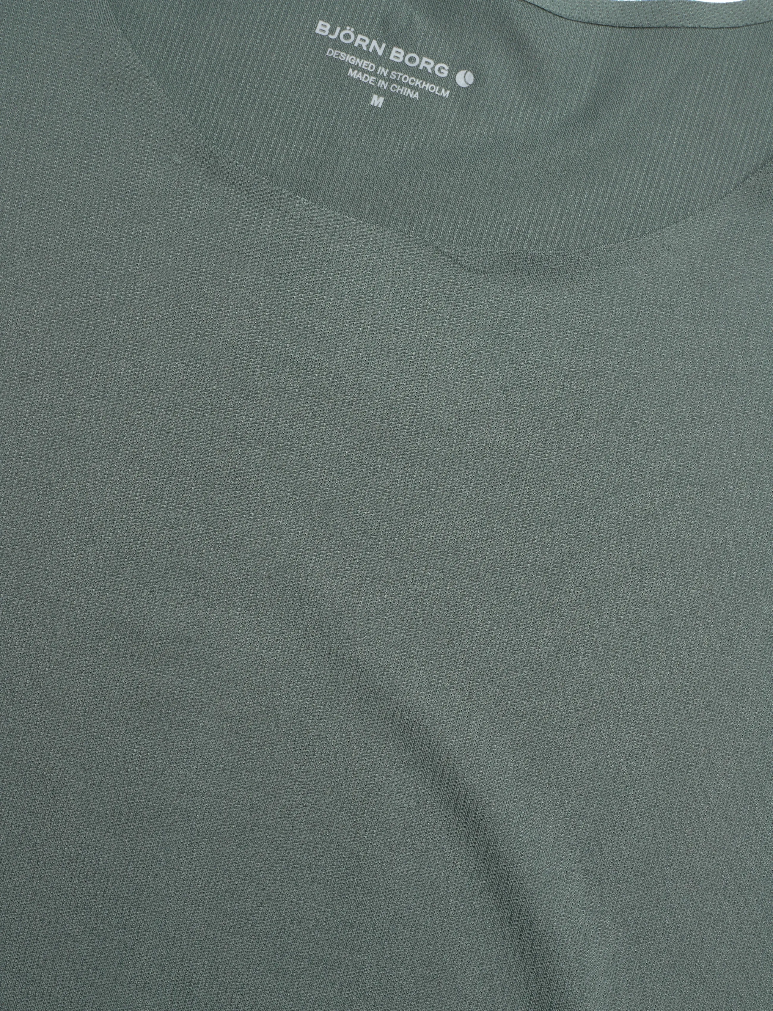 Björn Borg - BORG FEATHER TANK - Õlapaeltega pluusid - balsam green - 2
