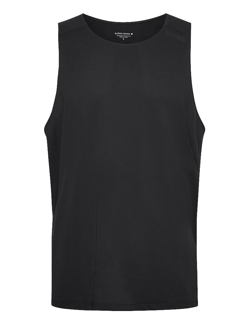 Björn Borg - BORG FEATHER TANK - tank tops - black beauty - 0