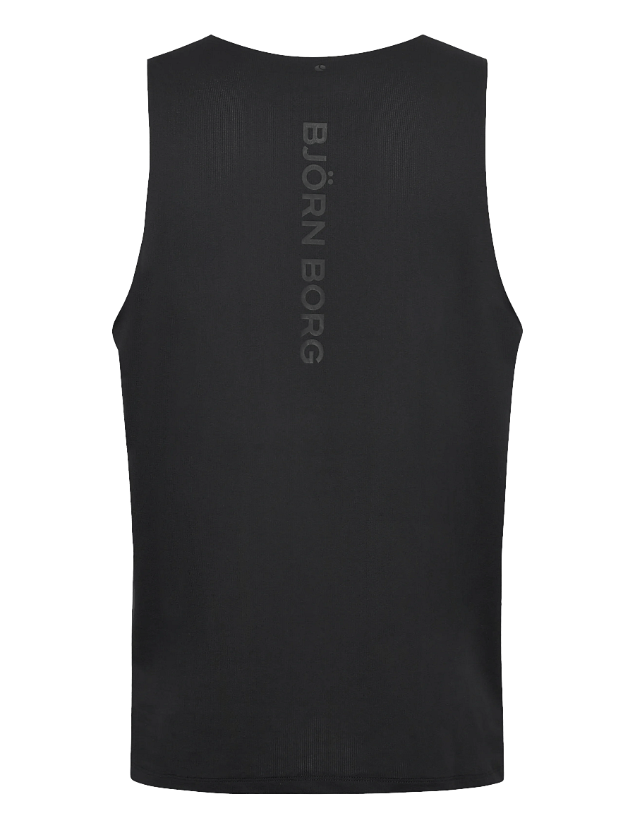 Björn Borg - BORG FEATHER TANK - toppe & t-shirts - black beauty - 1
