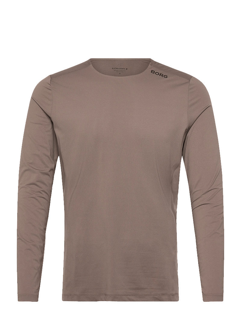 Björn Borg - BORG FEATHER LONG SLEEVE T-SHIRT - toppe & t-shirts - falcon - 0