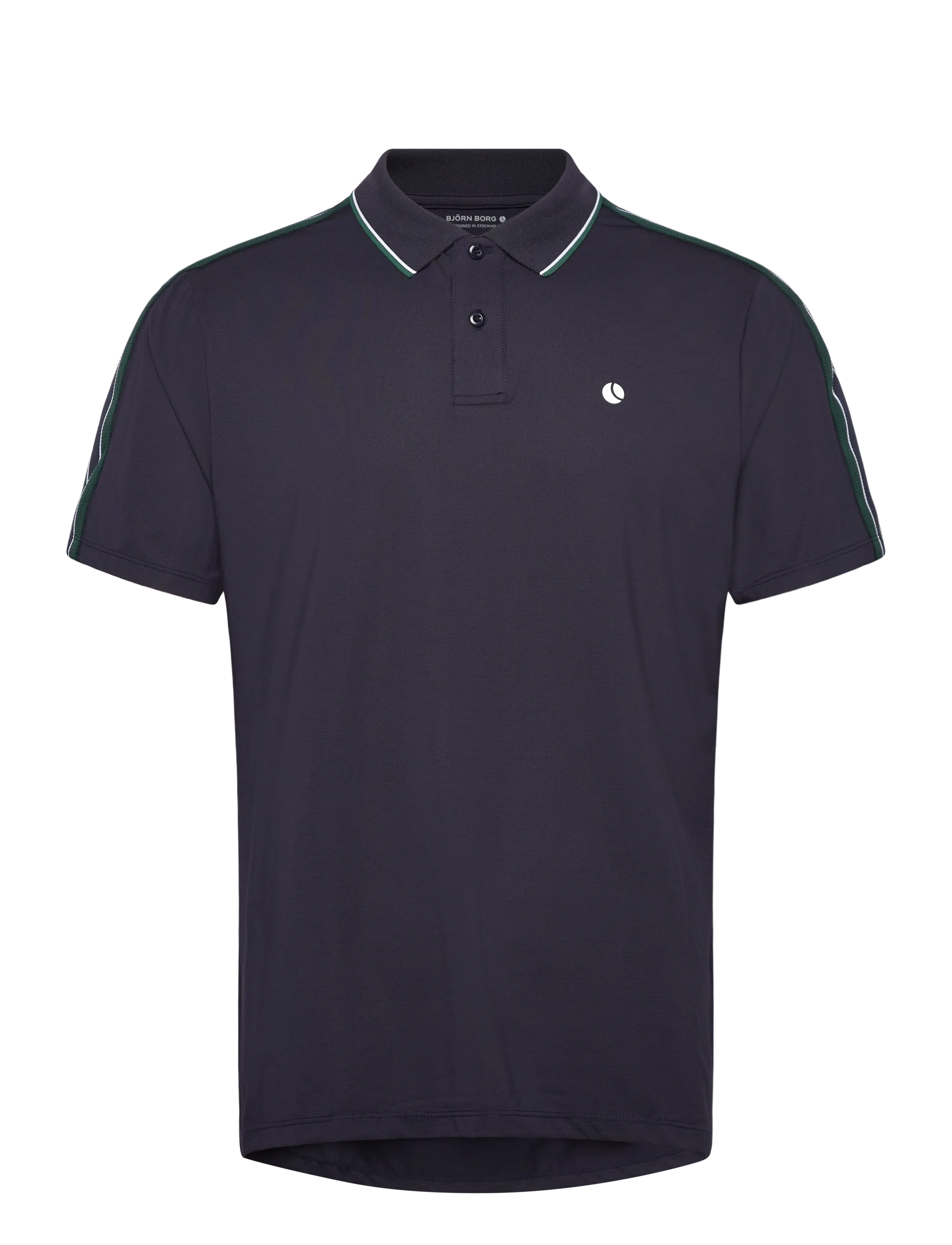 Björn Borg ACE RETRO POLO SHIRT - Björn Borg - NIGHT SKY / black