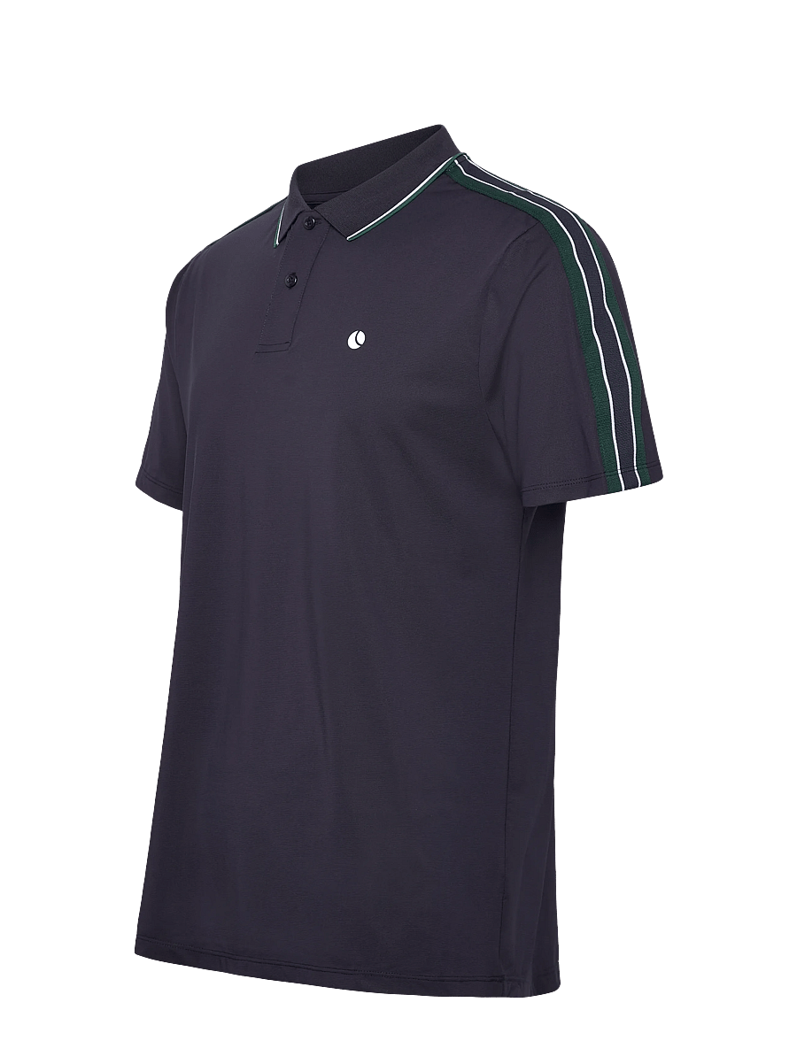 Björn Borg - ACE RETRO POLO SHIRT - alussärgid ja t-särgid - night sky - 3