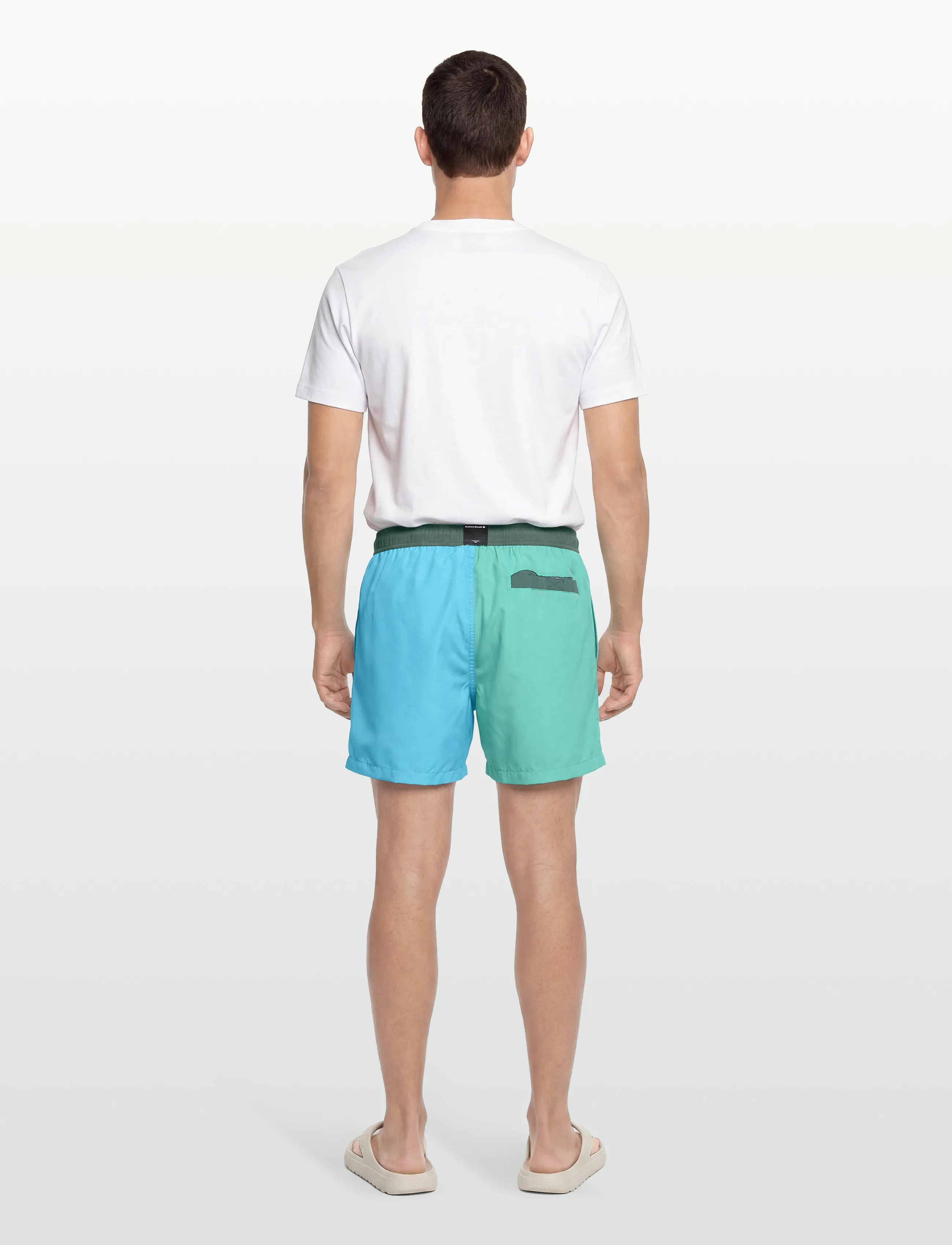 Björn Borg - BORG BLOCKED SWIM SHORTS - sundskýlur - sea blue - 4