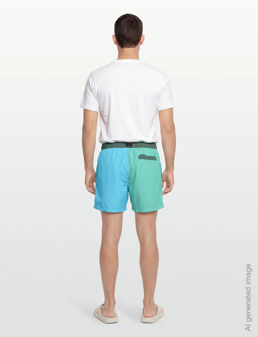 Björn Borg - BORG BLOCKED SWIM SHORTS - badehose - sea blue - 4