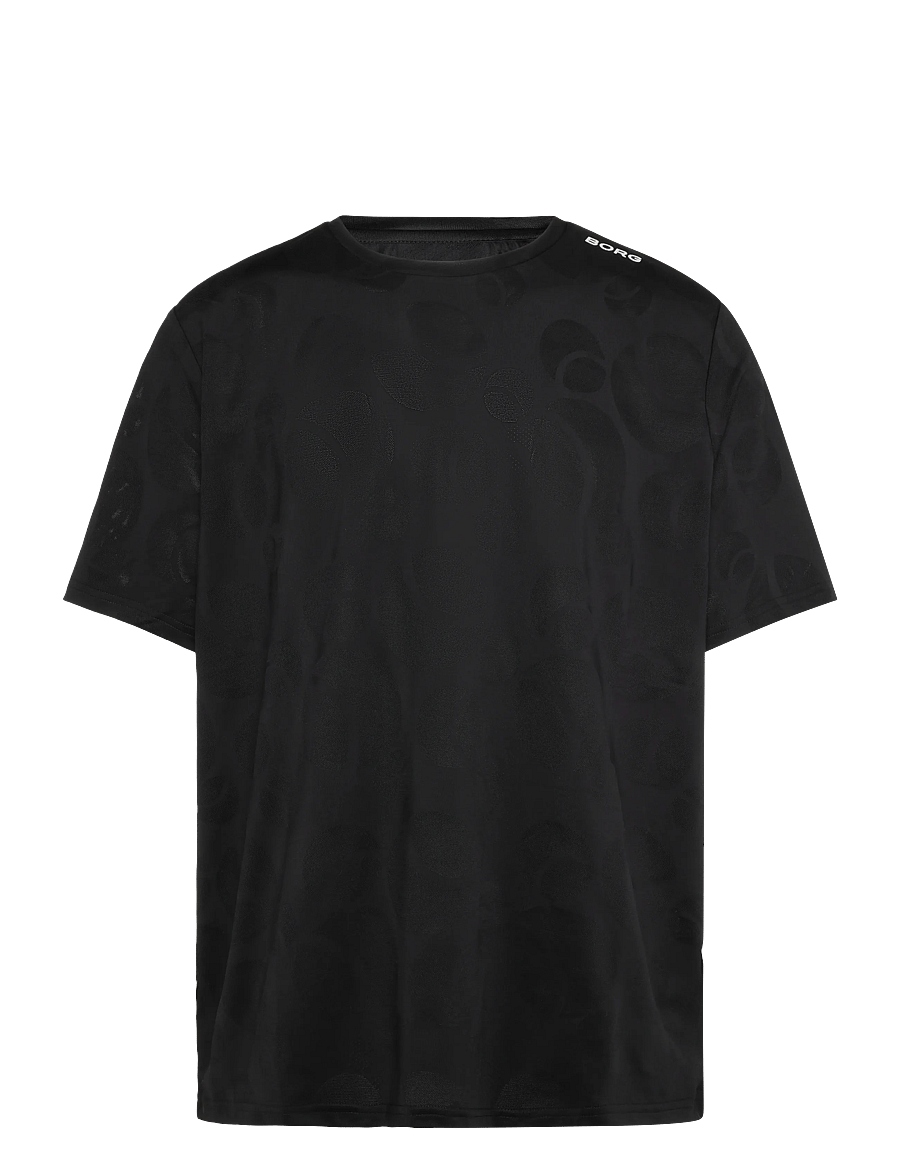 Björn Borg - ACE PERFORMANCE T-SHIRT - alussärgid ja t-särgid - black beauty - 0