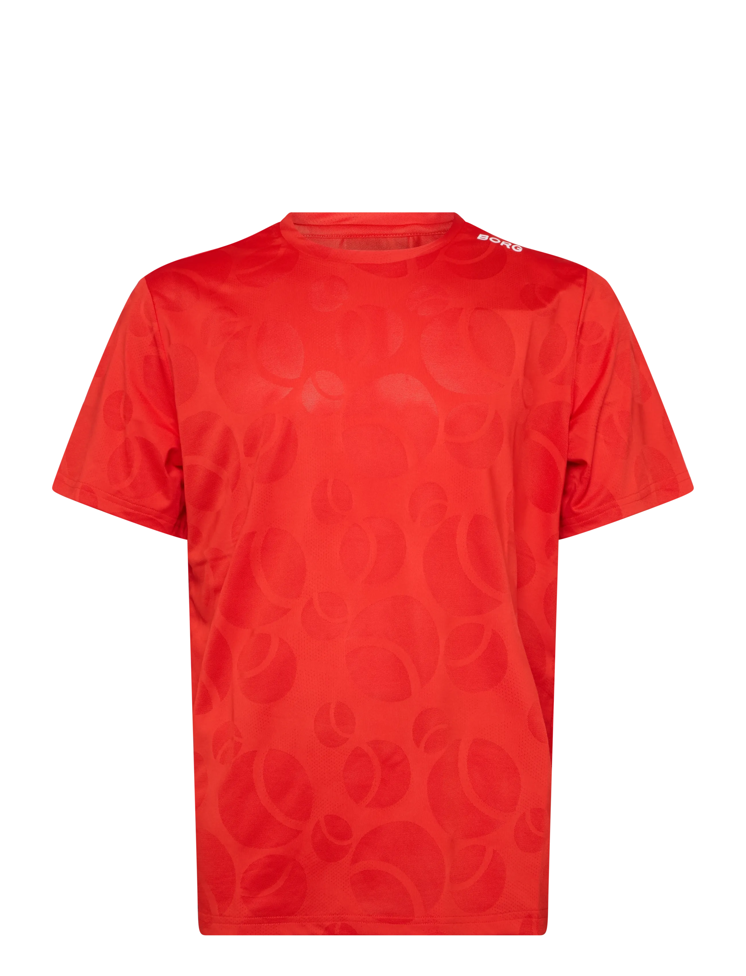 Björn Borg ACE PERFORMANCE T-SHIRT - Sportmode - FLAME SCARLET / red