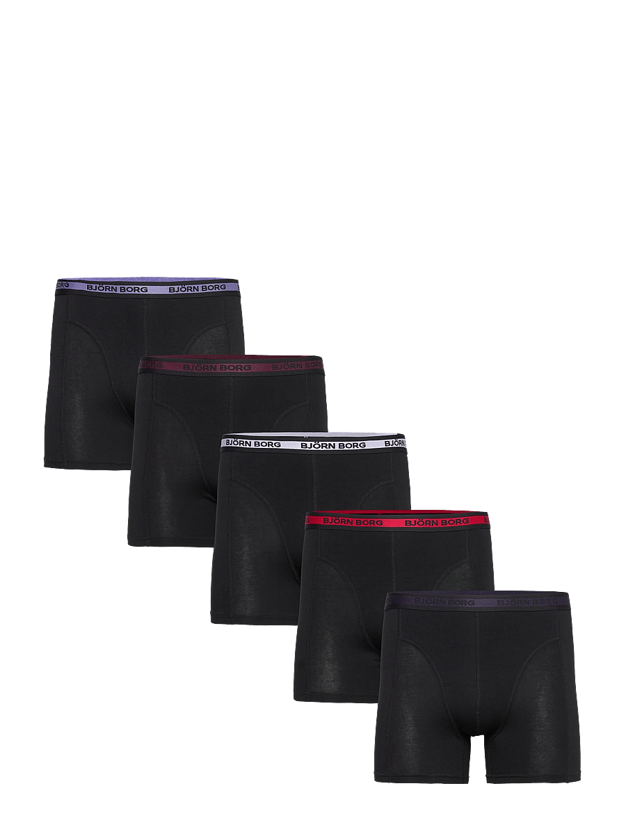 Björn Borg - COTTON STRETCH BOXER 5p - multipakk aluspüksid - multipack 2 - 0