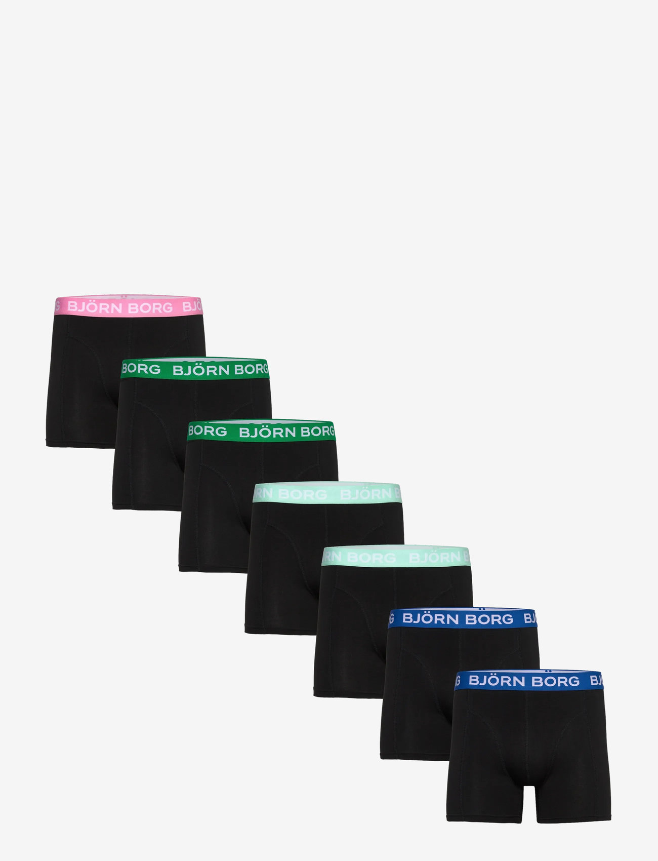 Björn Borg - COTTON STRETCH BOXER 7p - multipack kalsonger - multipack 1 - 0