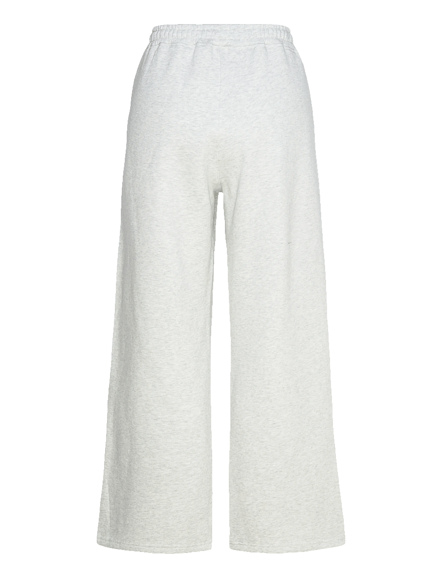Björn Borg - STUDIO OVERSIZED STRAIGHT SWEATPANTS - training pants - ultra light grey melange - 1