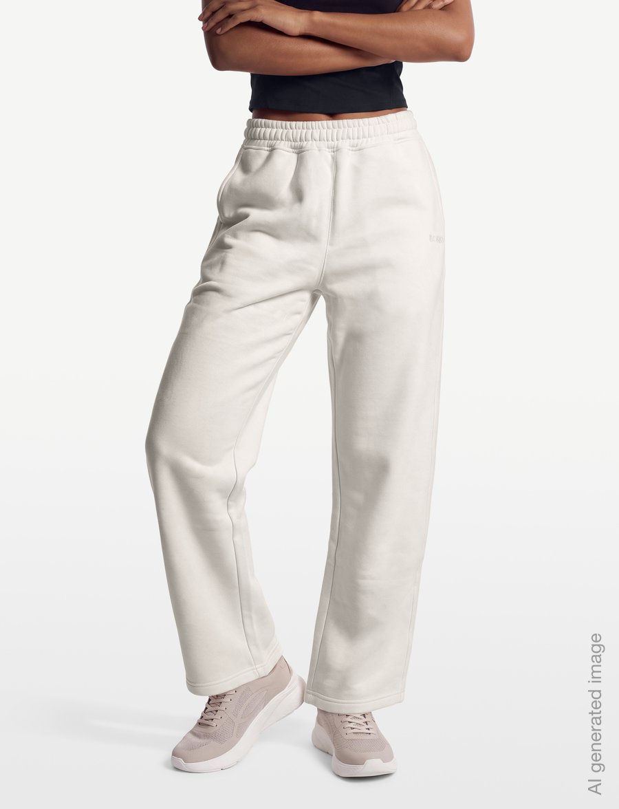 Björn Borg - STUDIO OVERSIZED STRAIGHT SWEATPANTS - treninginės kelnės - tofu - 3